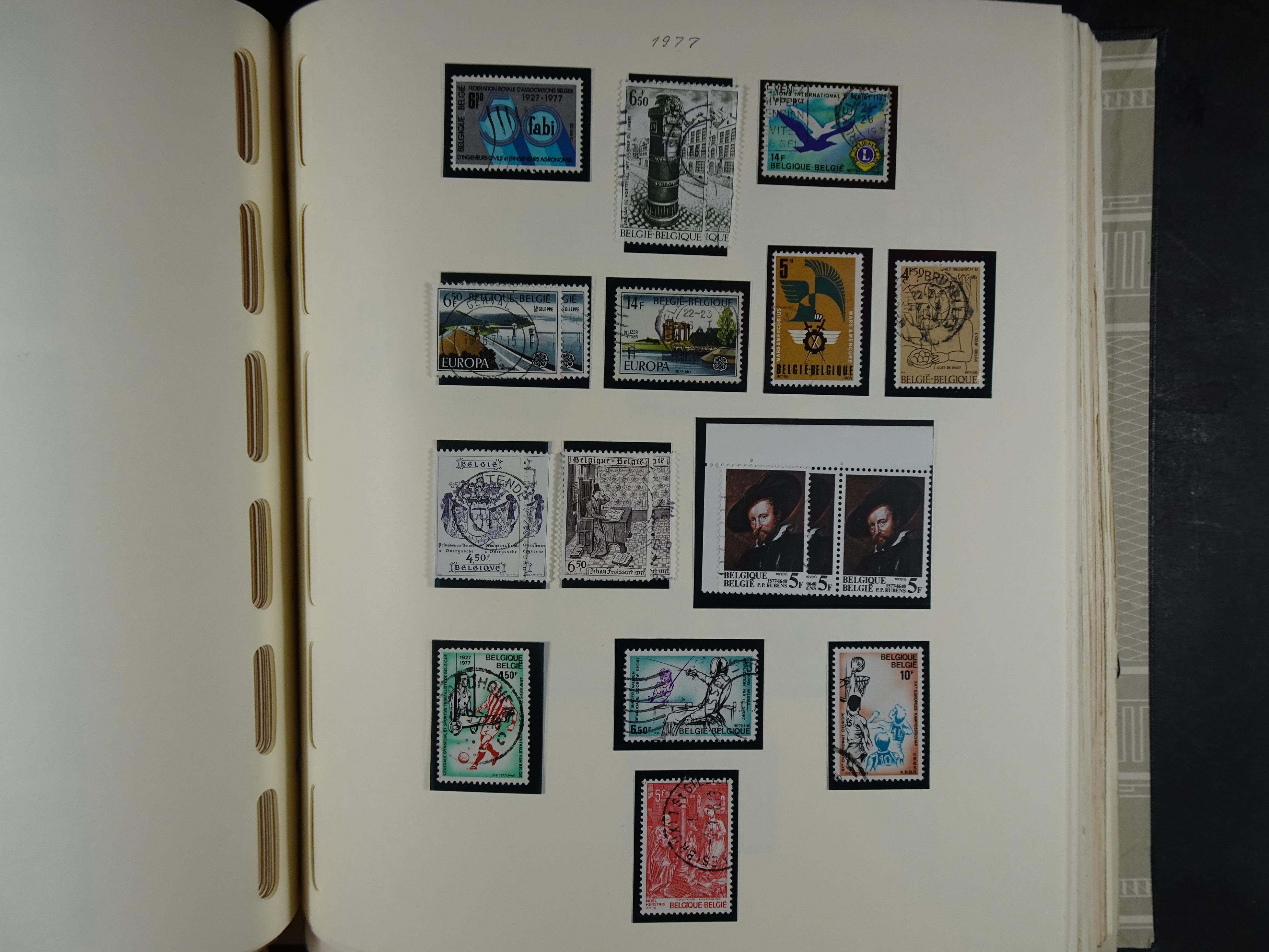 Oude KABE album met Europa letters A - D. 
Mooie verzameling veel beter materiaal. 133