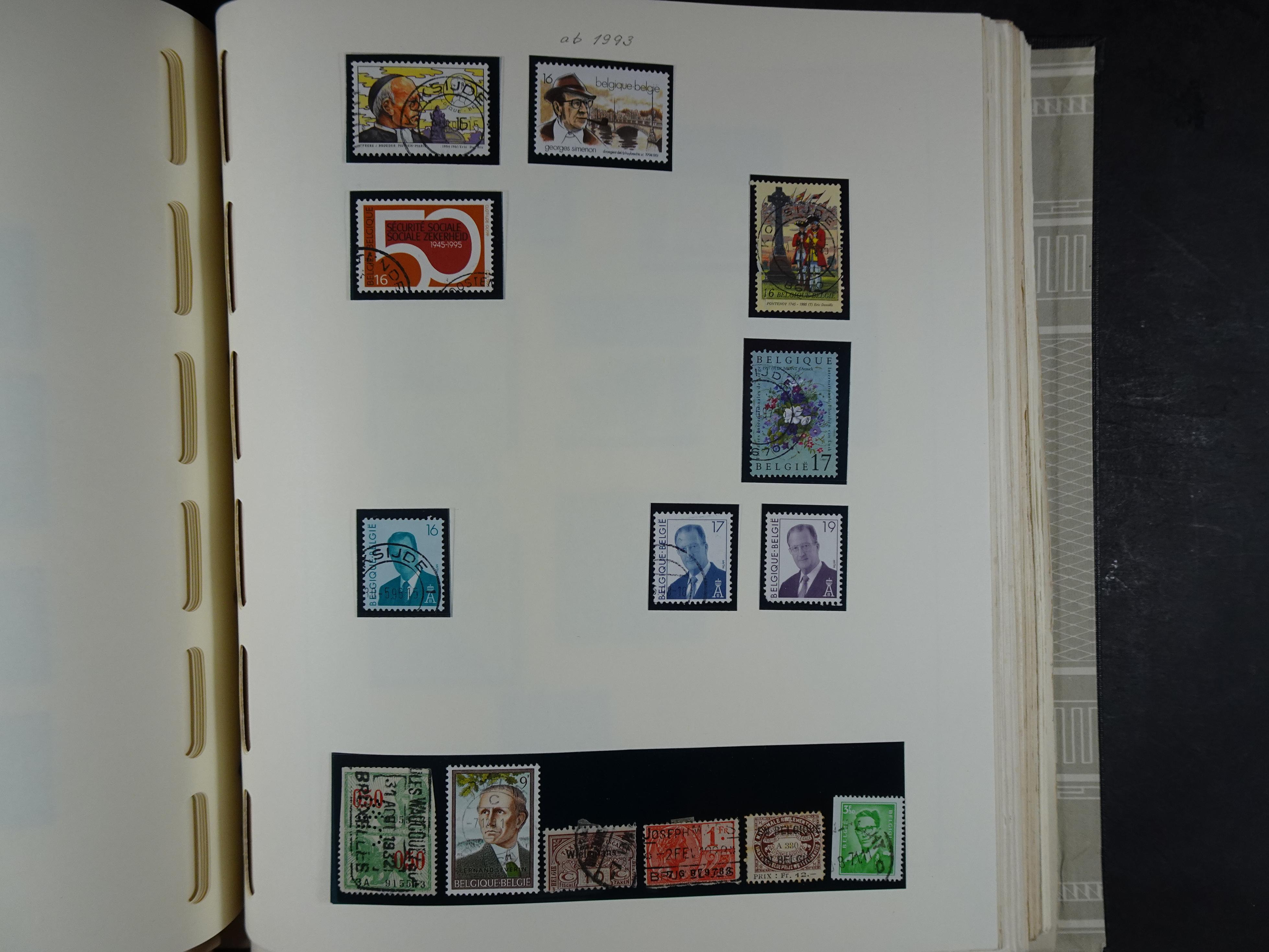 Oude KABE album met Europa letters A - D. 
Mooie verzameling veel beter materiaal. 146