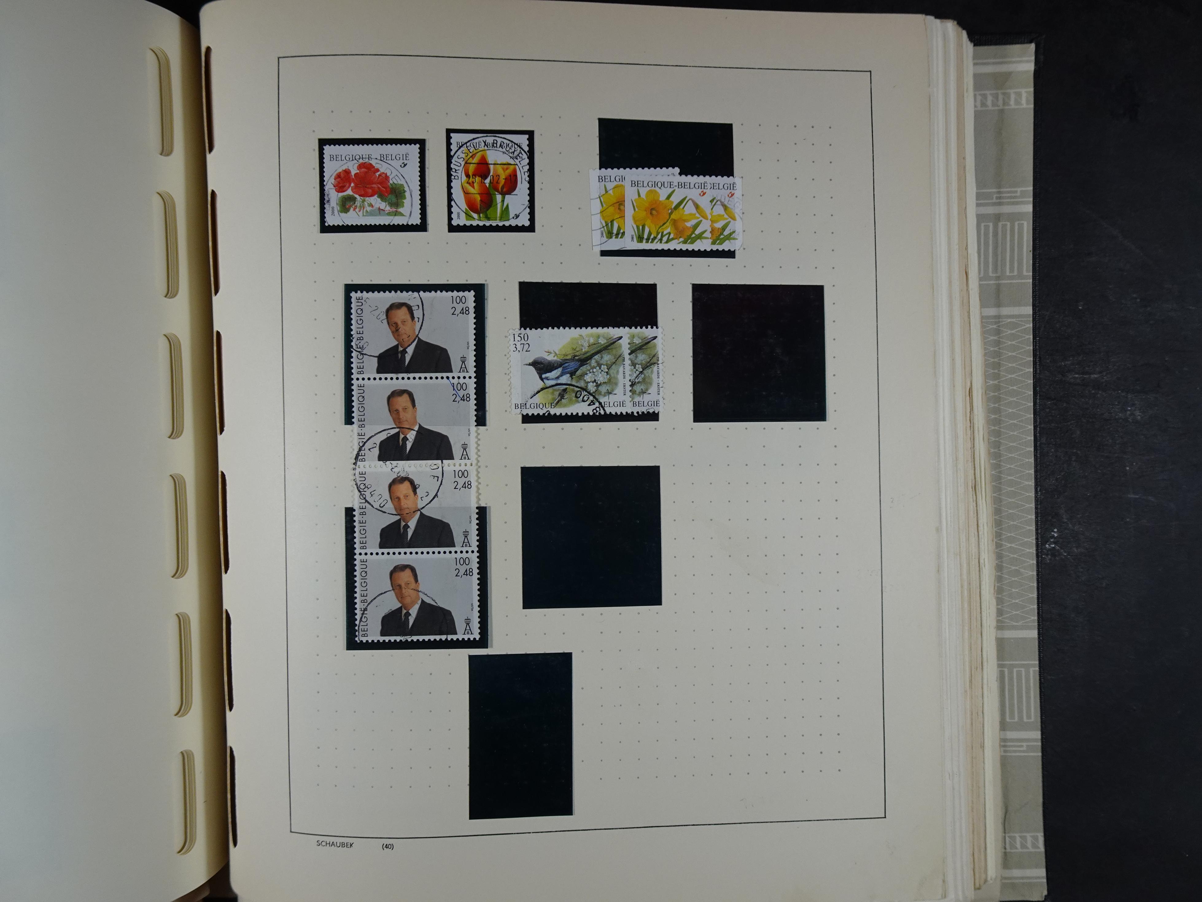 Oude KABE album met Europa letters A - D. 
Mooie verzameling veel beter materiaal. 147