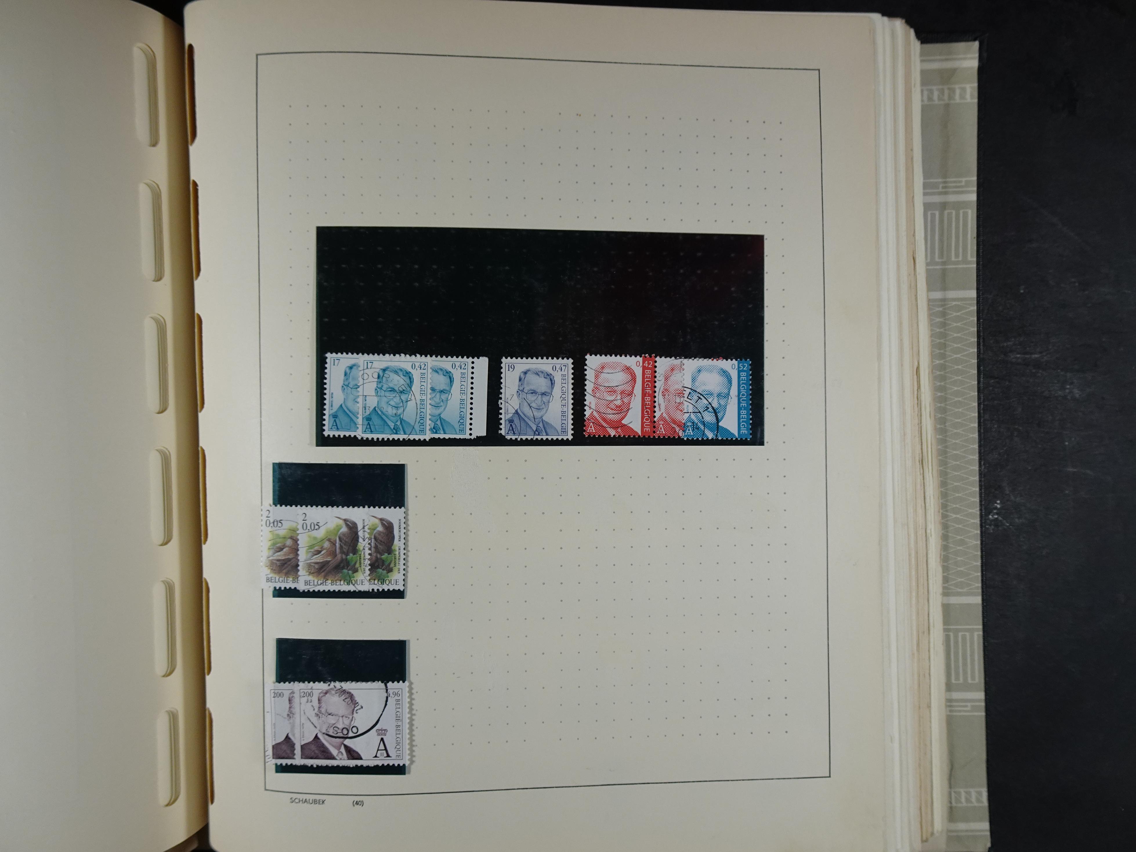 Oude KABE album met Europa letters A - D. 
Mooie verzameling veel beter materiaal. 148