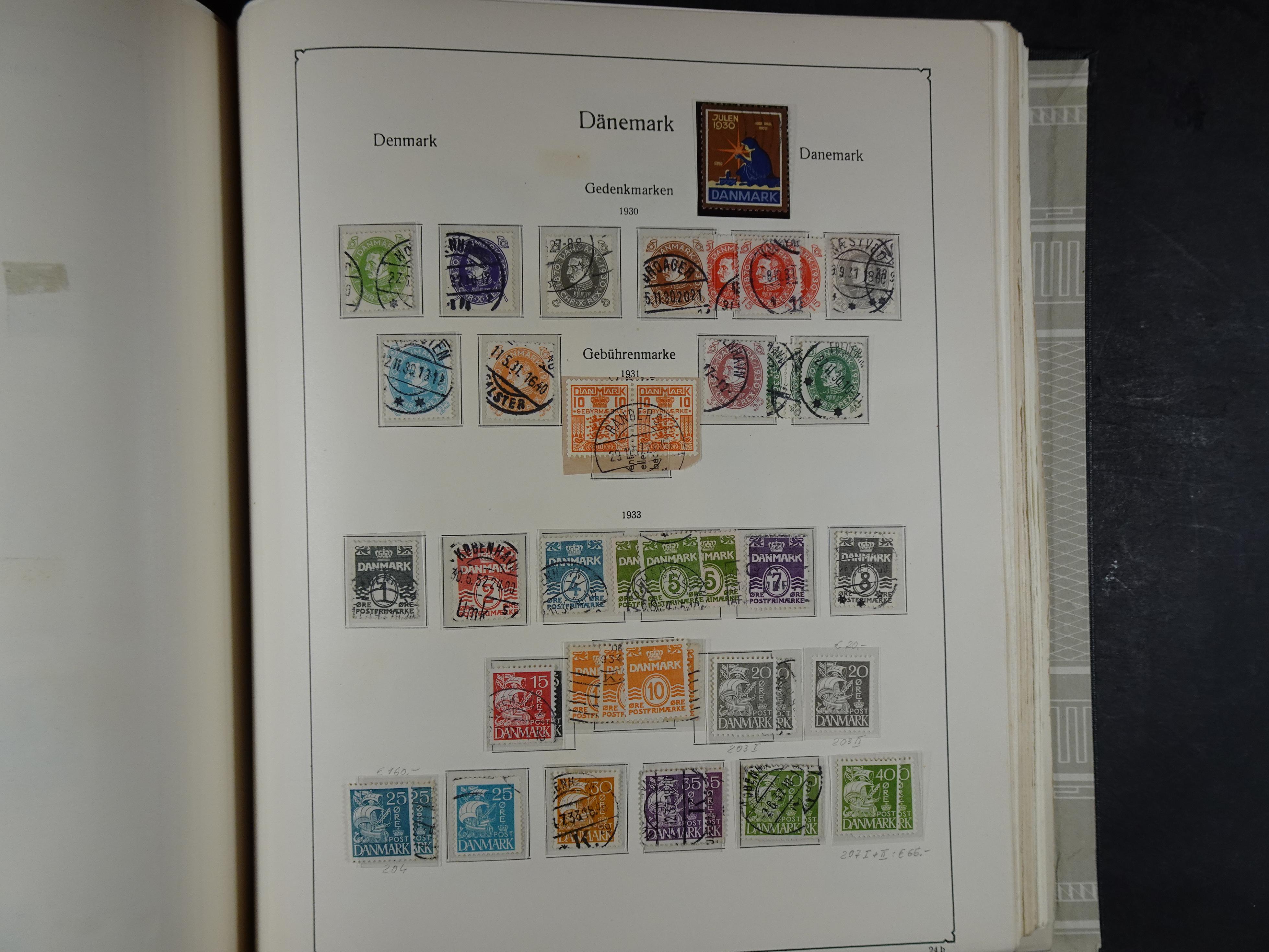 Oude KABE album met Europa letters A - D. 
Mooie verzameling veel beter materiaal. 157