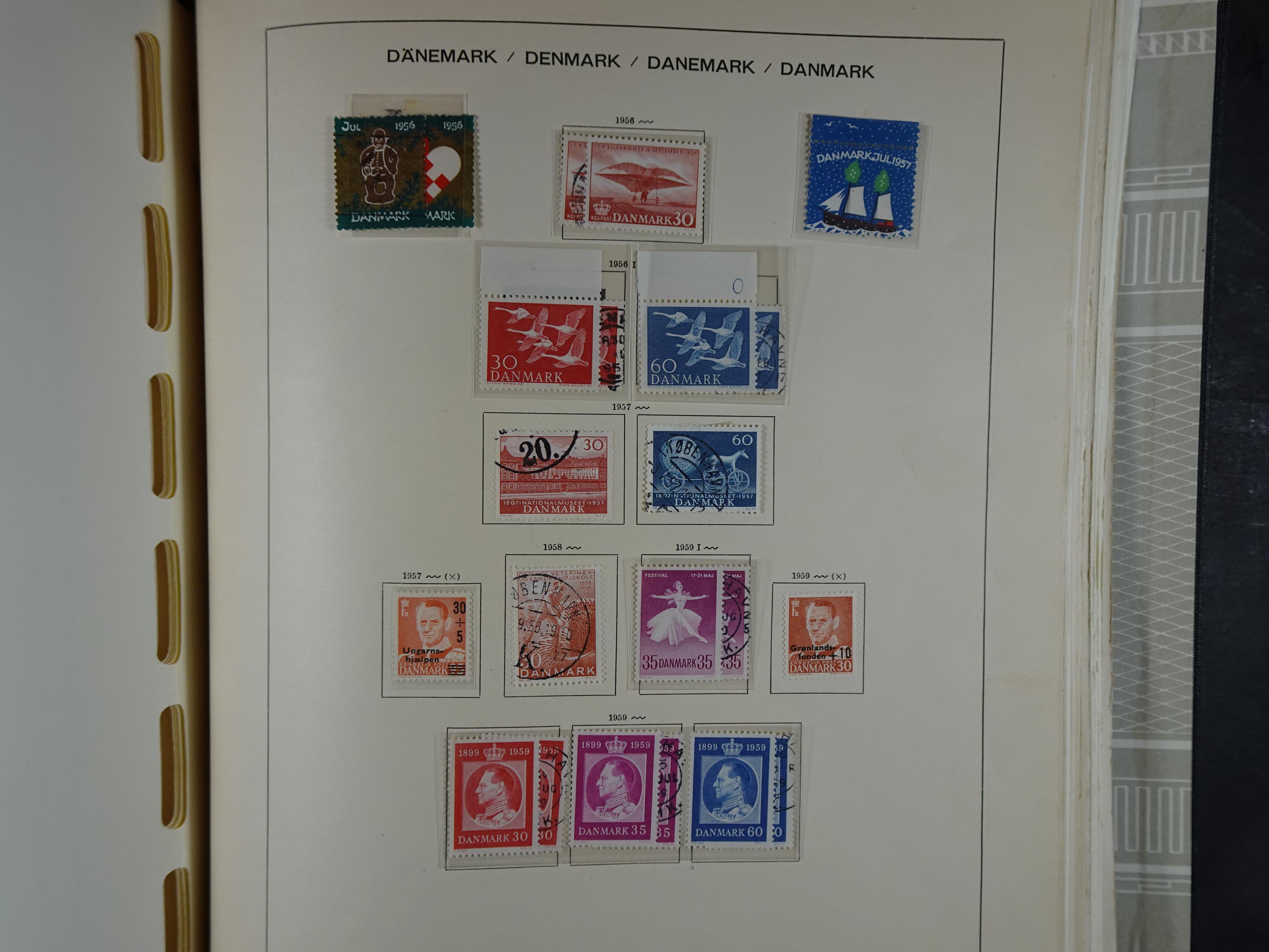 Oude KABE album met Europa letters A - D. 
Mooie verzameling veel beter materiaal. 169