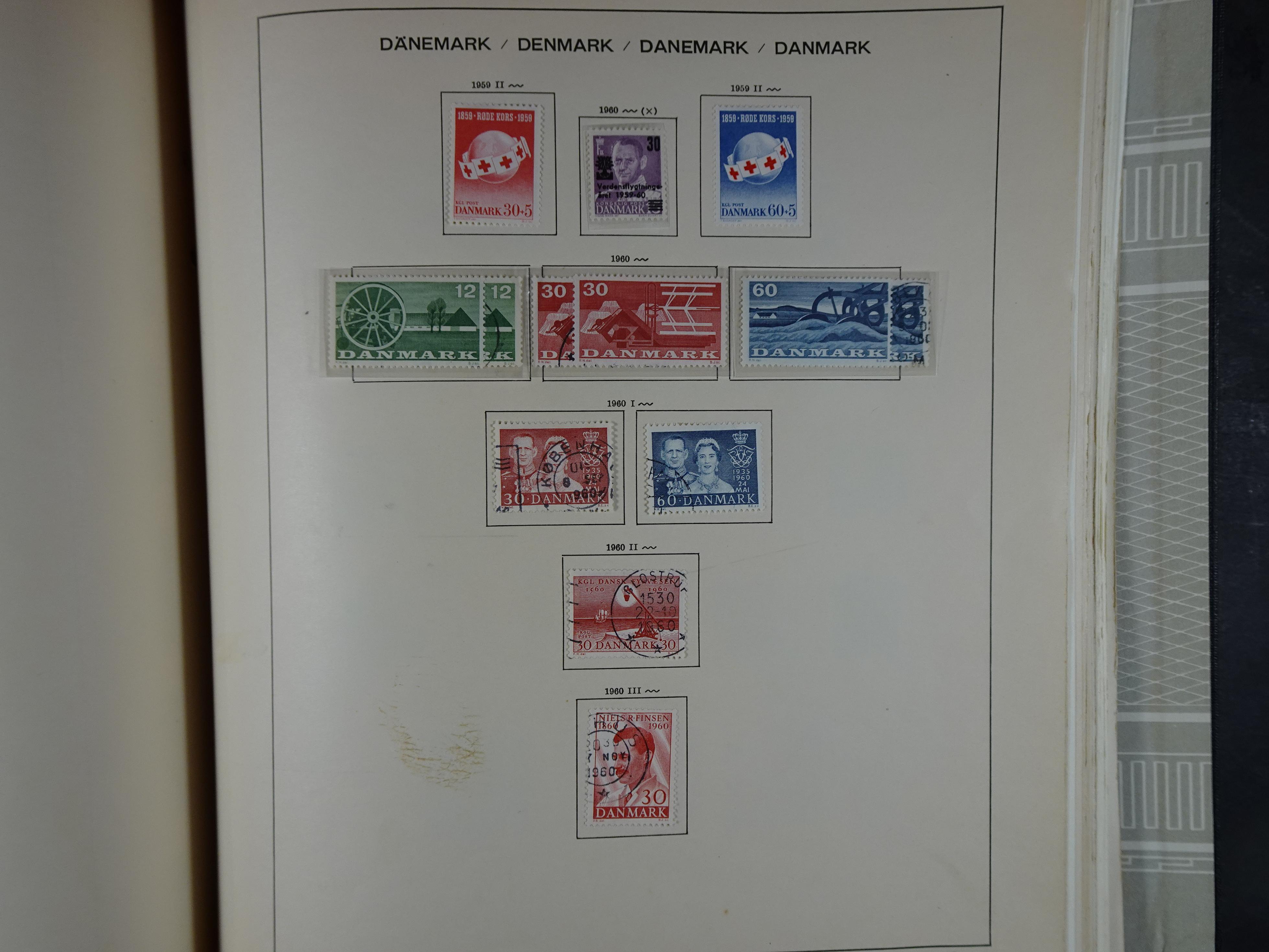 Oude KABE album met Europa letters A - D. 
Mooie verzameling veel beter materiaal. 170