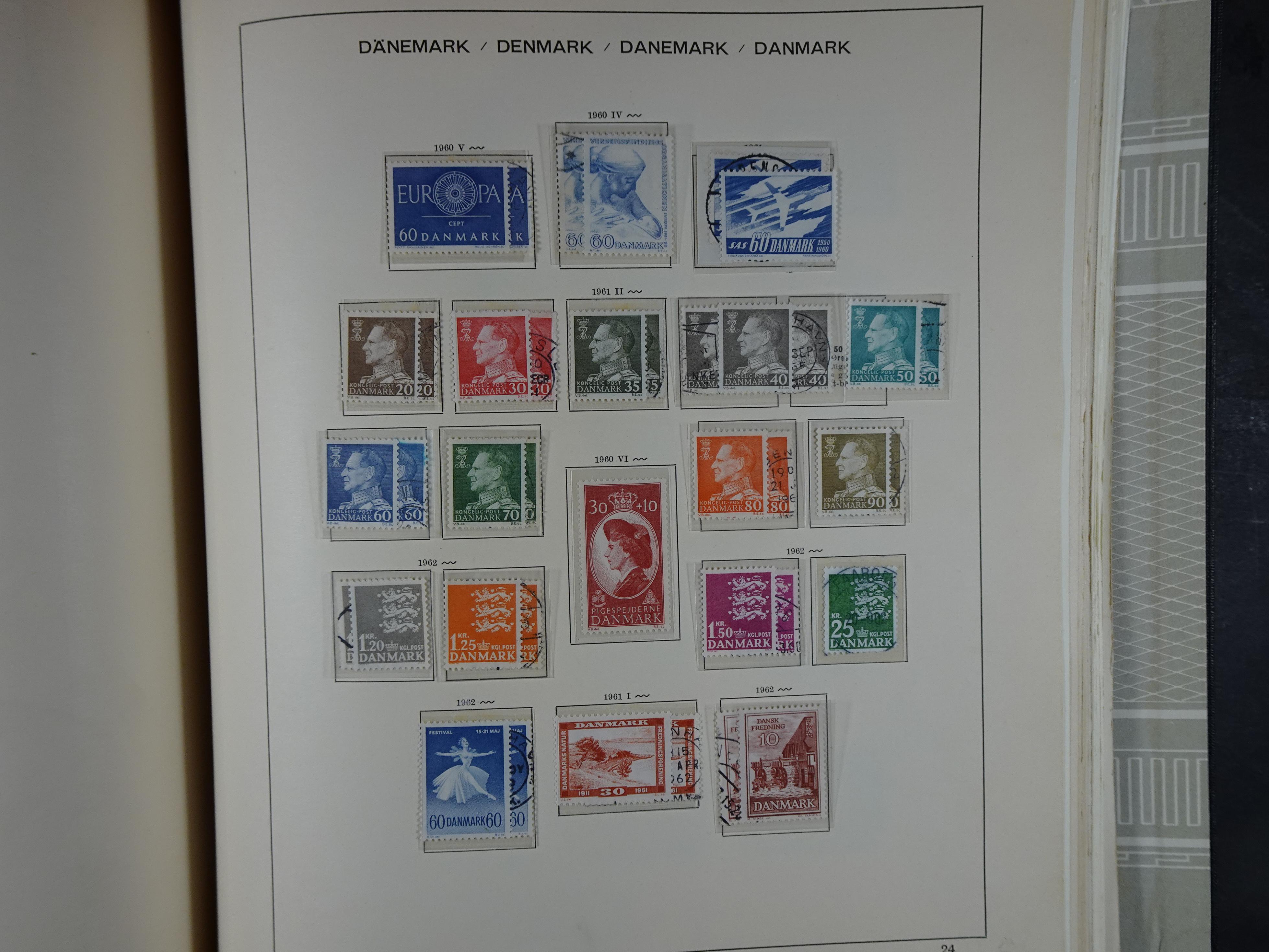 Oude KABE album met Europa letters A - D. 
Mooie verzameling veel beter materiaal. 171