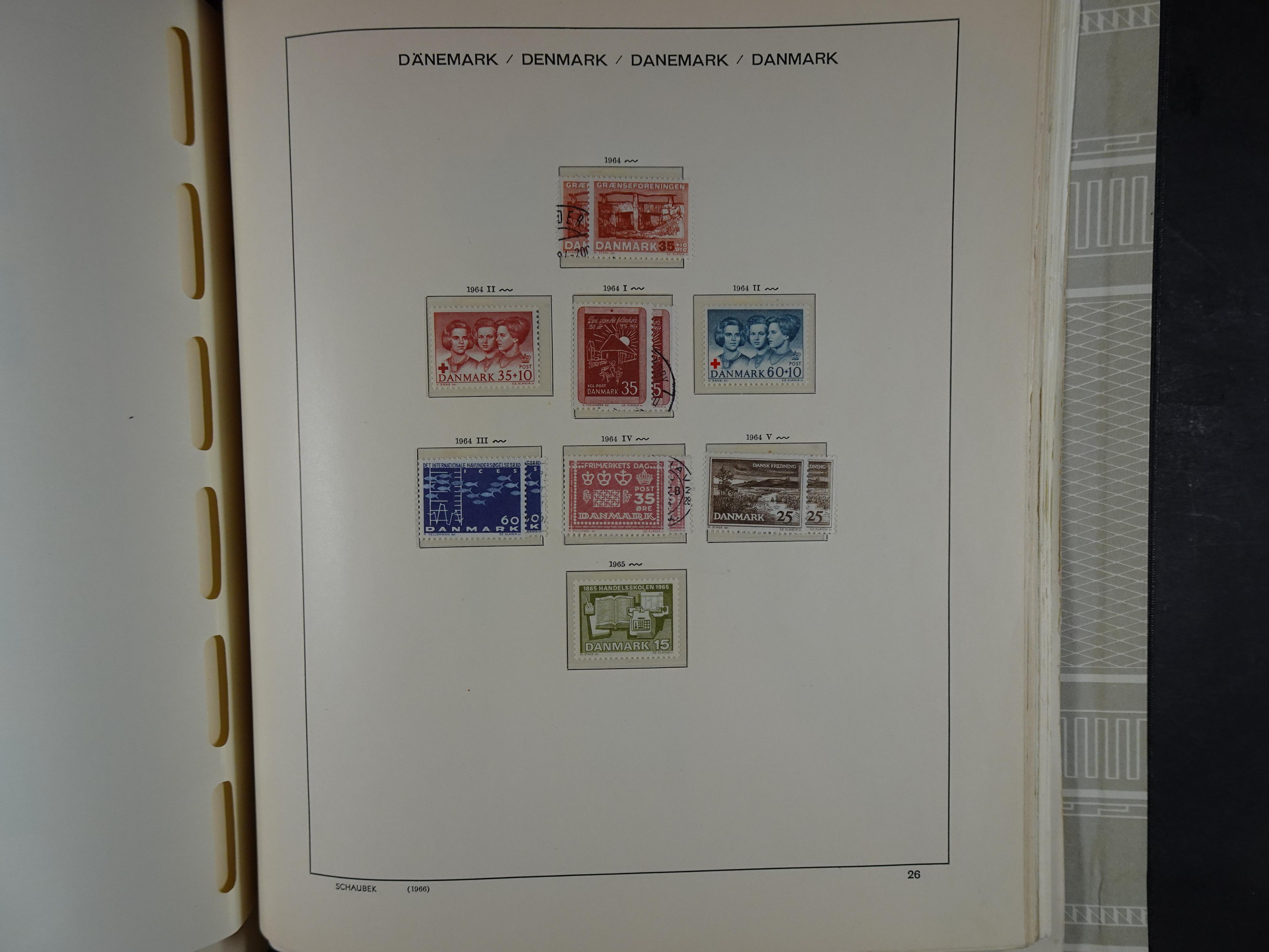 Oude KABE album met Europa letters A - D. 
Mooie verzameling veel beter materiaal. 173