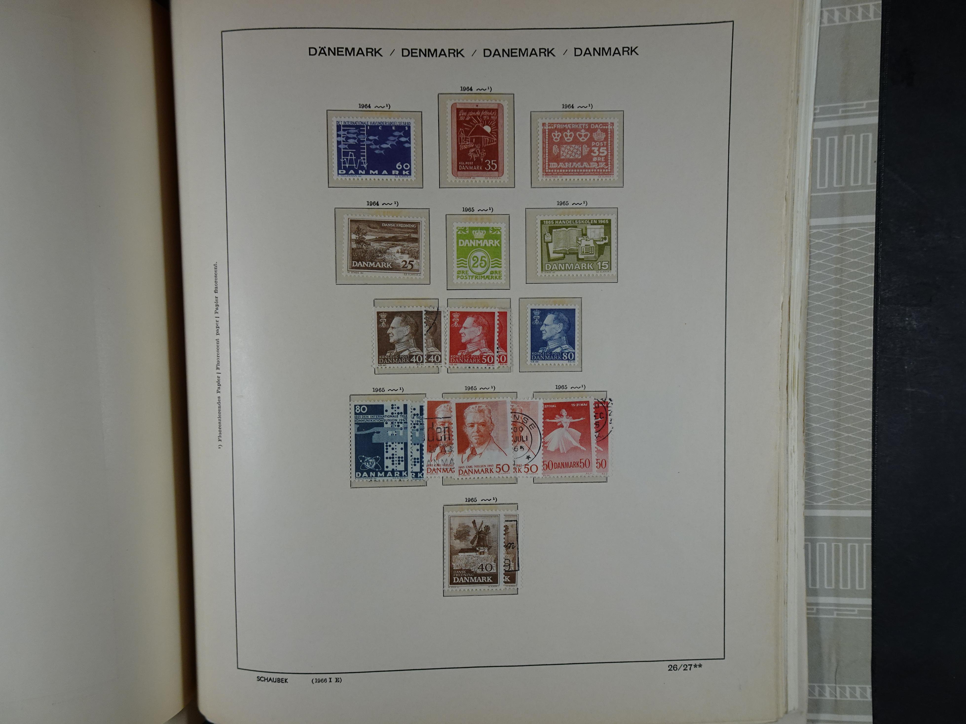 Oude KABE album met Europa letters A - D. 
Mooie verzameling veel beter materiaal. 174