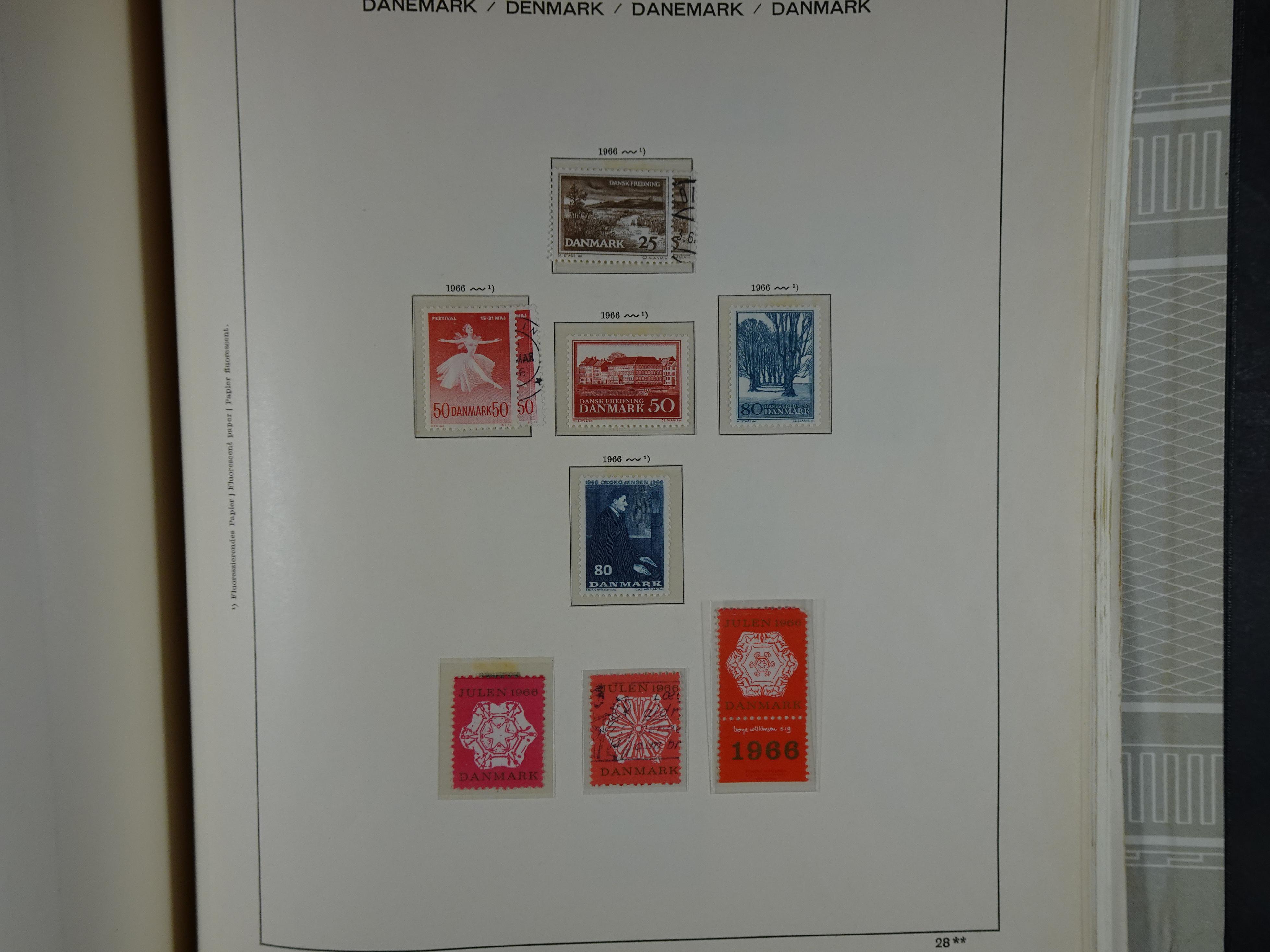 Oude KABE album met Europa letters A - D. 
Mooie verzameling veel beter materiaal. 177