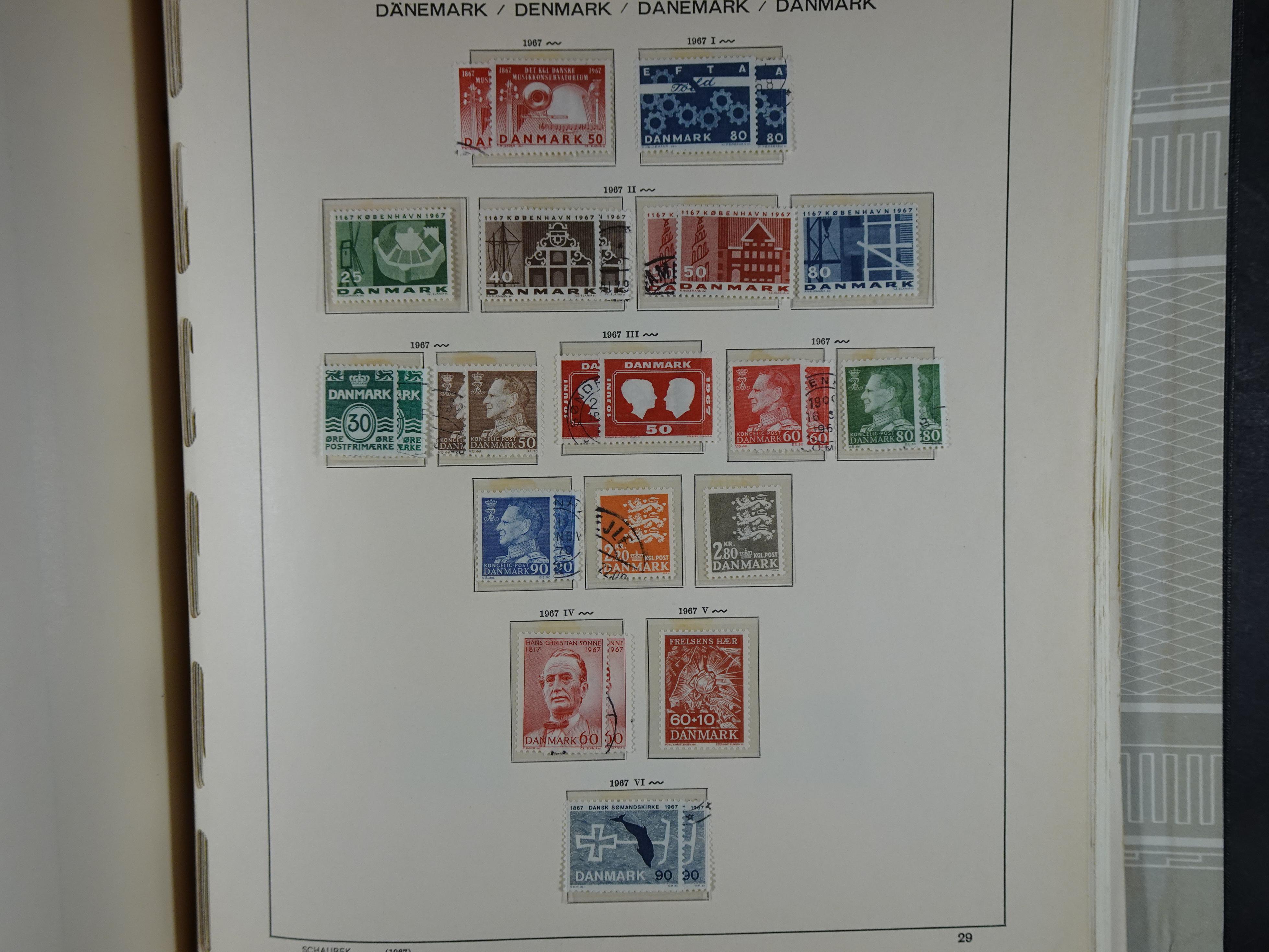 Oude KABE album met Europa letters A - D. 
Mooie verzameling veel beter materiaal. 178