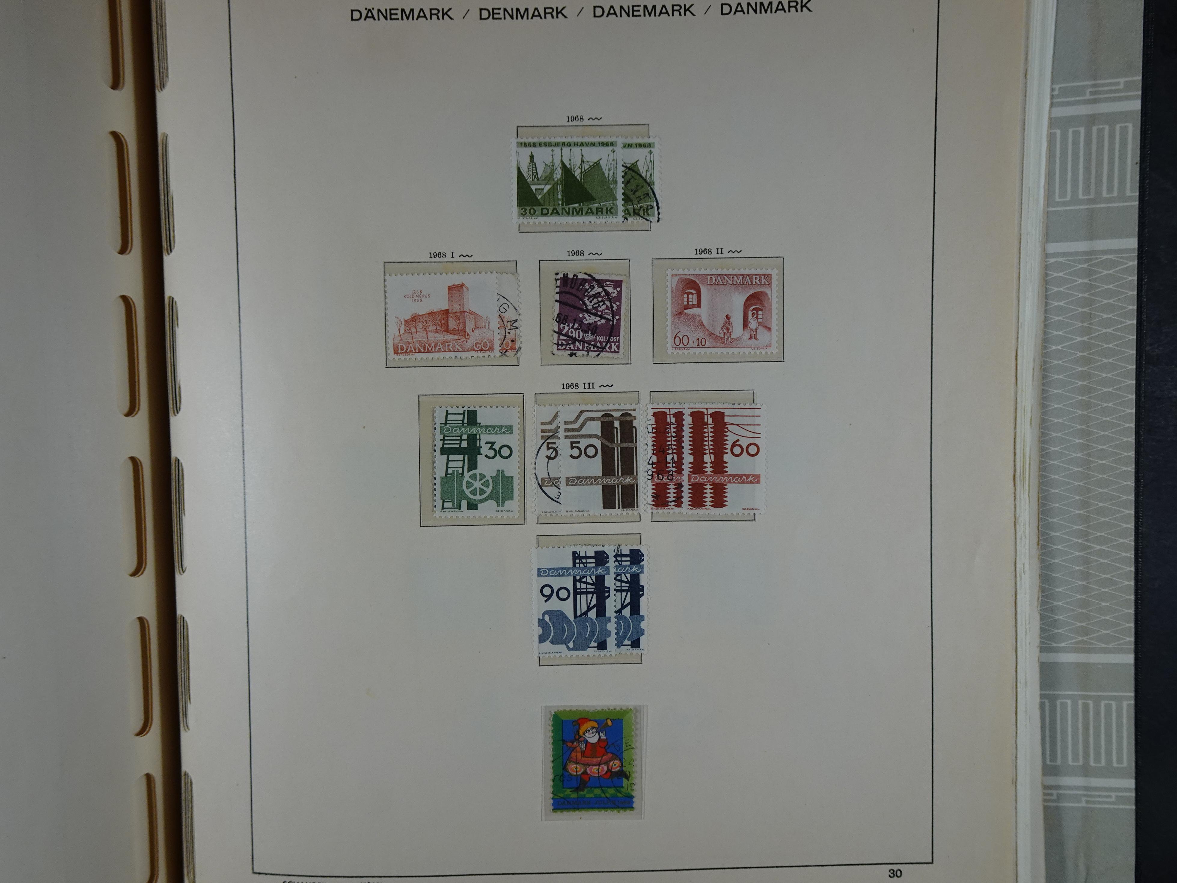 Oude KABE album met Europa letters A - D. 
Mooie verzameling veel beter materiaal. 180