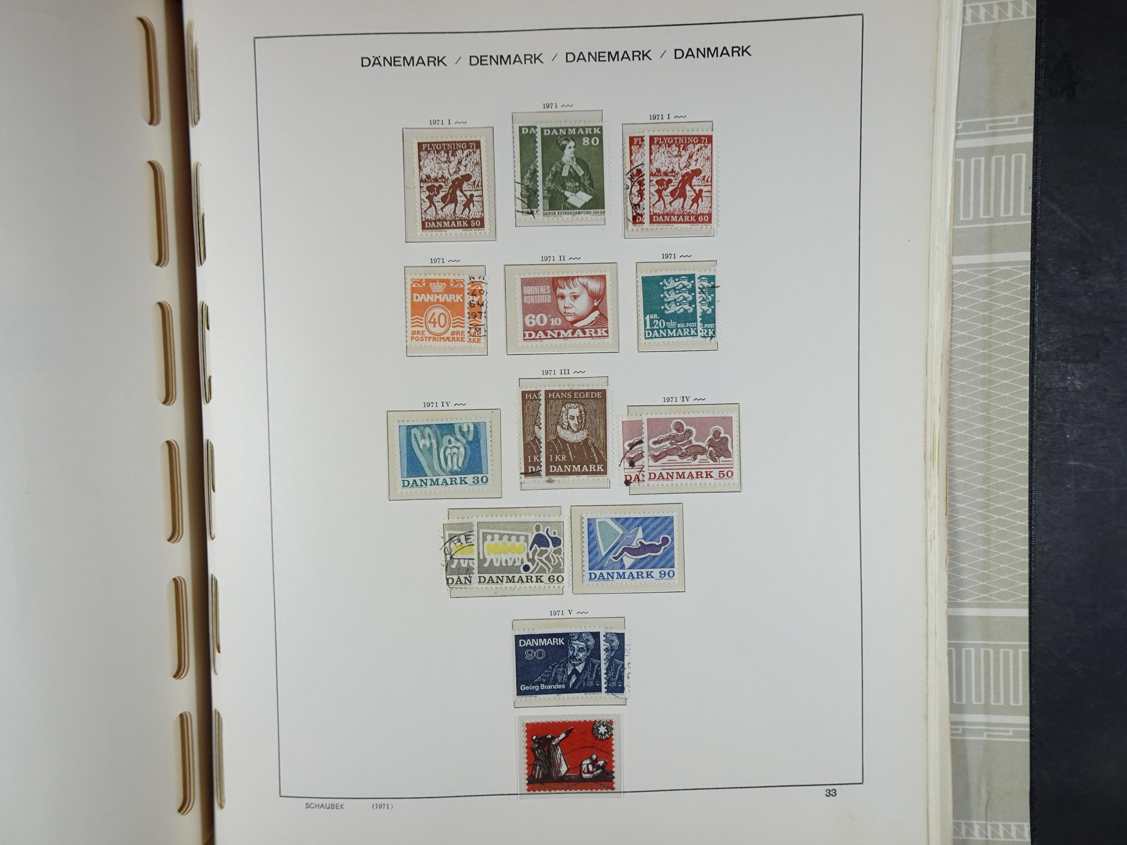 Oude KABE album met Europa letters A - D. 
Mooie verzameling veel beter materiaal. 183