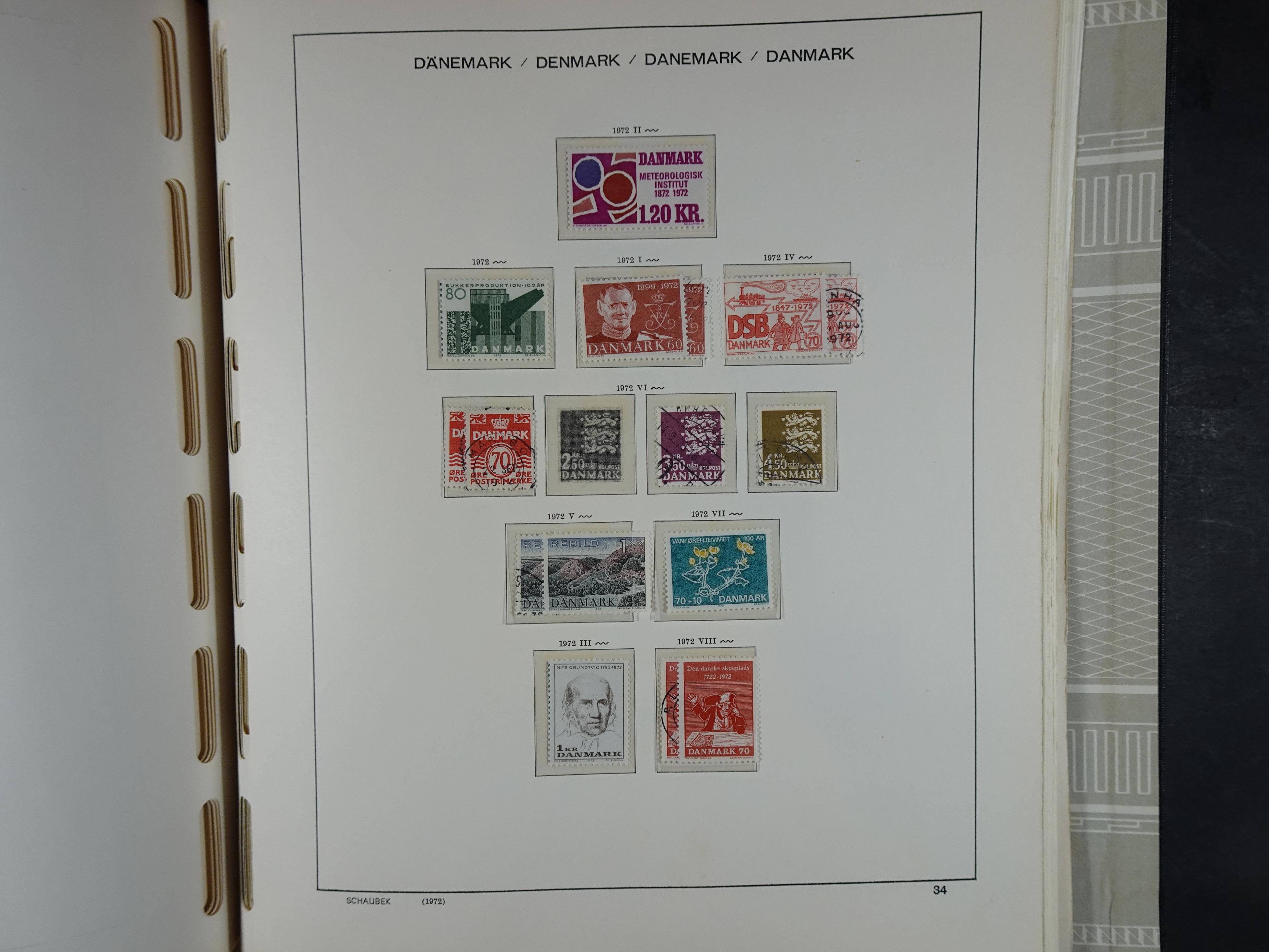 Oude KABE album met Europa letters A - D. 
Mooie verzameling veel beter materiaal. 184