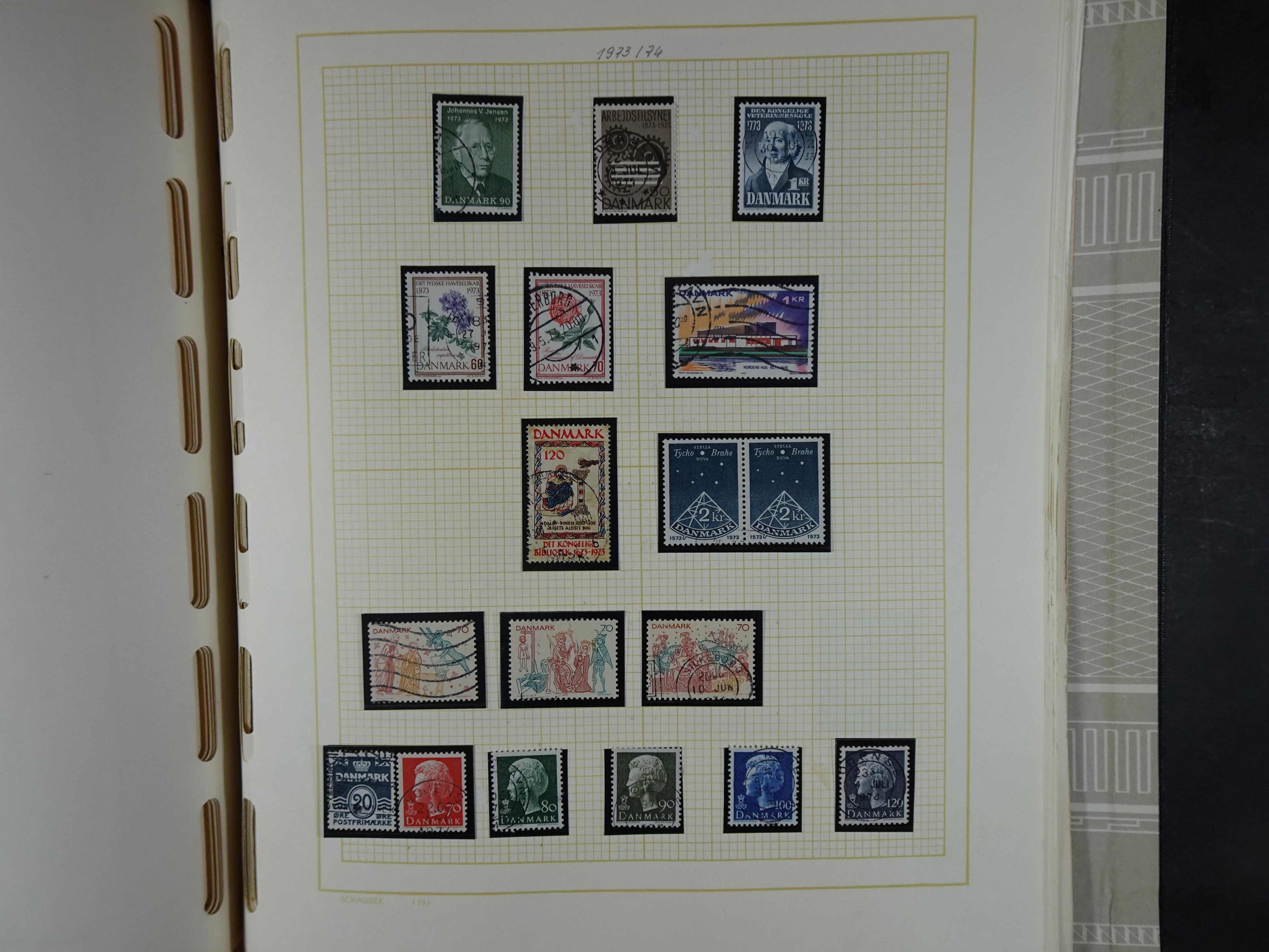 Oude KABE album met Europa letters A - D. 
Mooie verzameling veel beter materiaal. 186