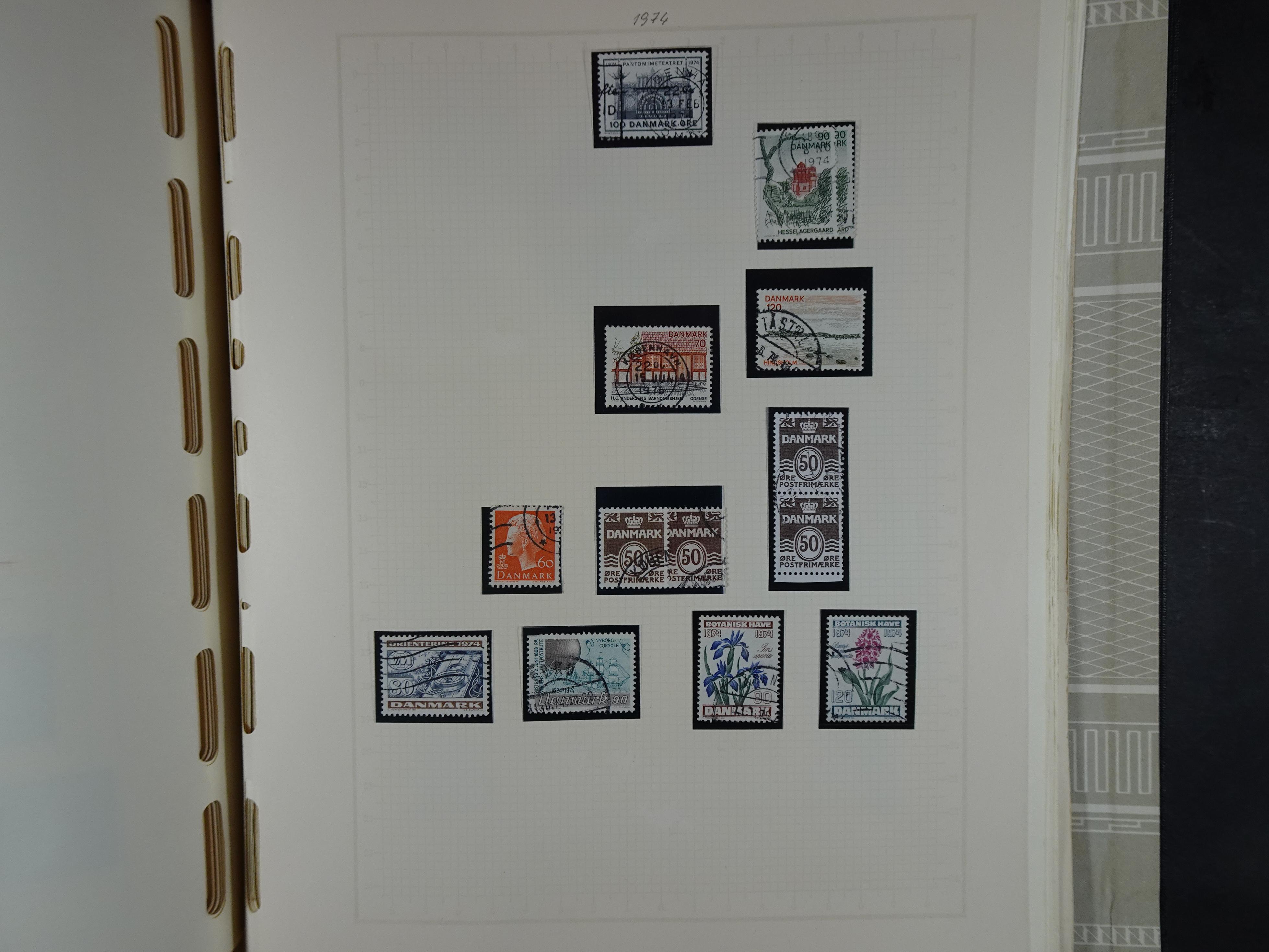 Oude KABE album met Europa letters A - D. 
Mooie verzameling veel beter materiaal. 187