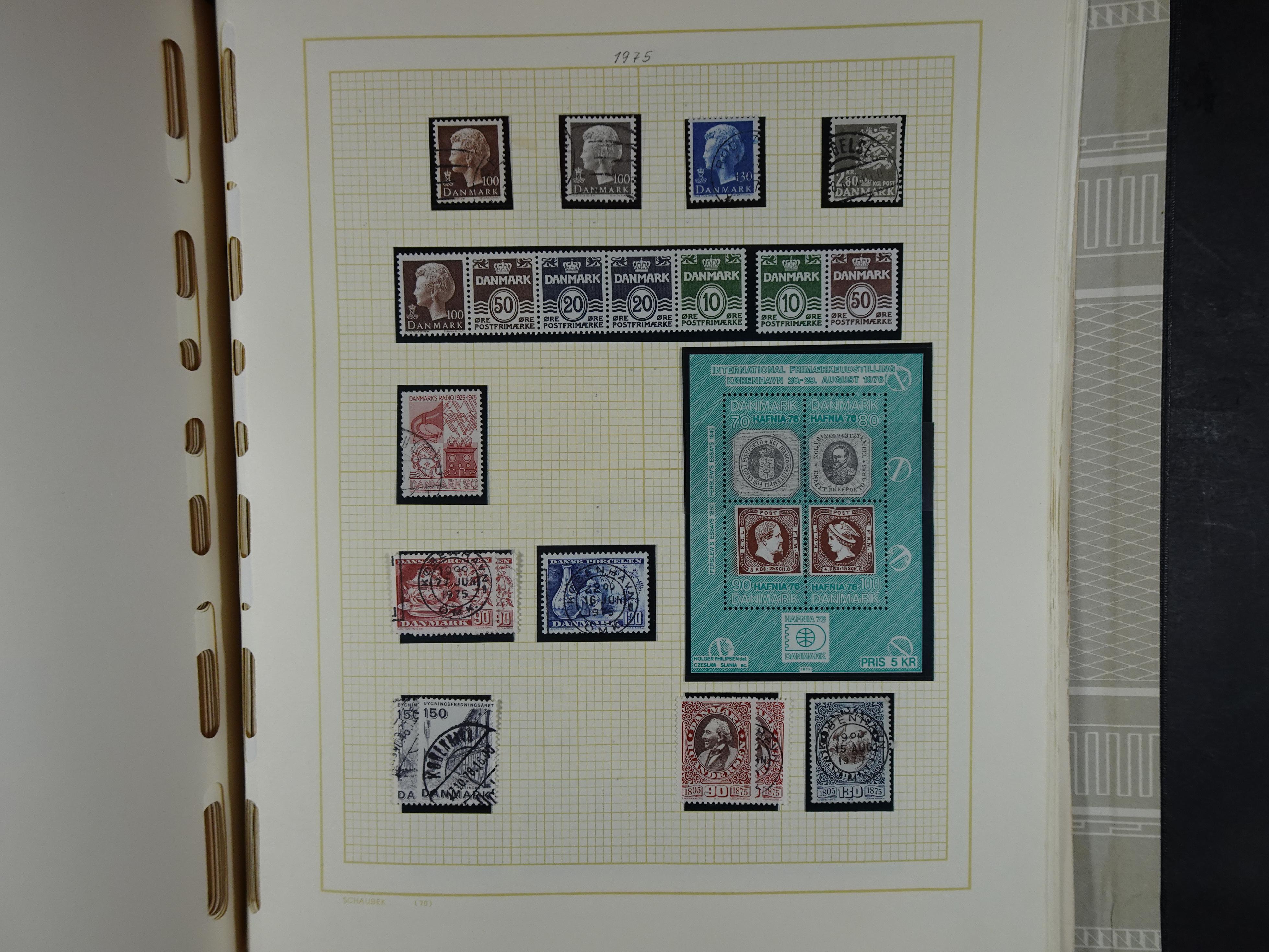 Oude KABE album met Europa letters A - D. 
Mooie verzameling veel beter materiaal. 188