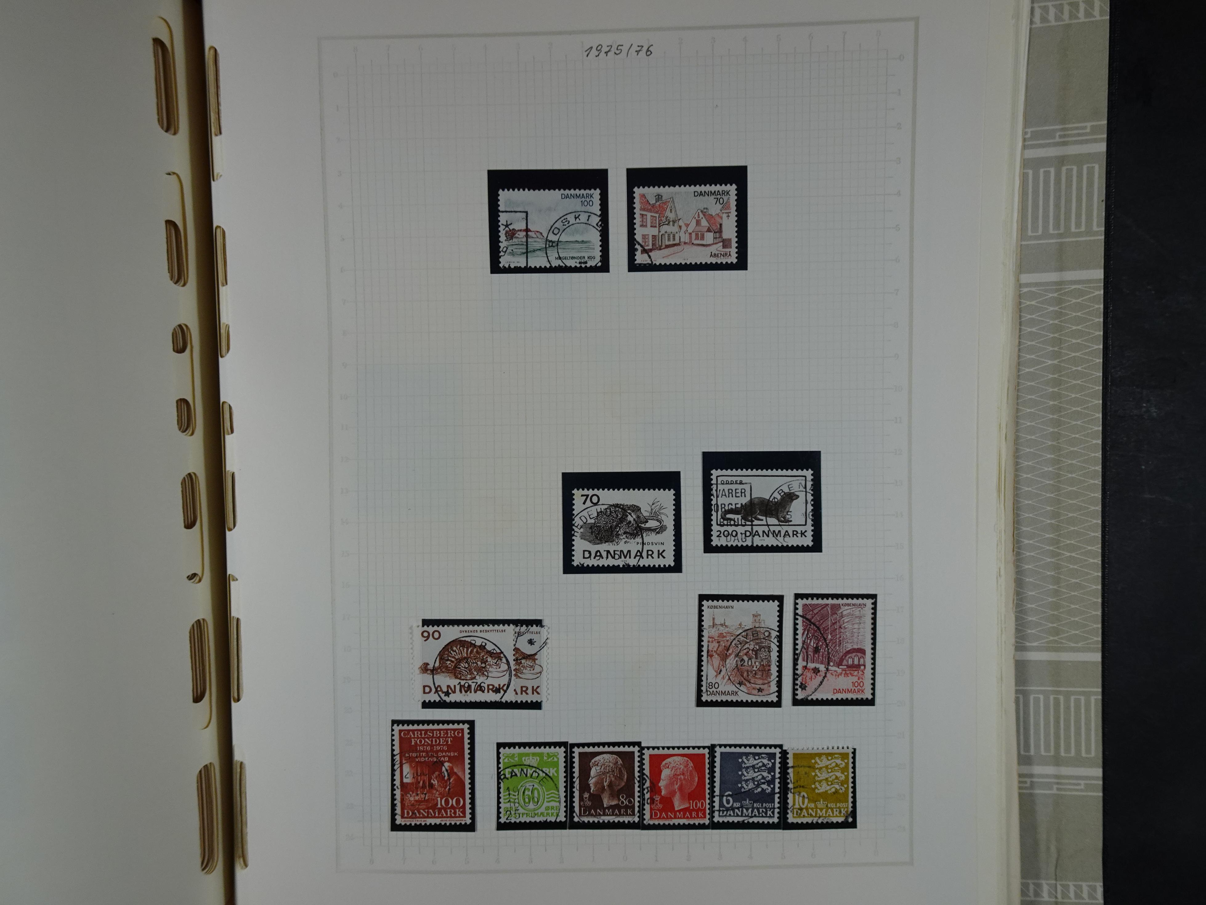 Oude KABE album met Europa letters A - D. 
Mooie verzameling veel beter materiaal. 189