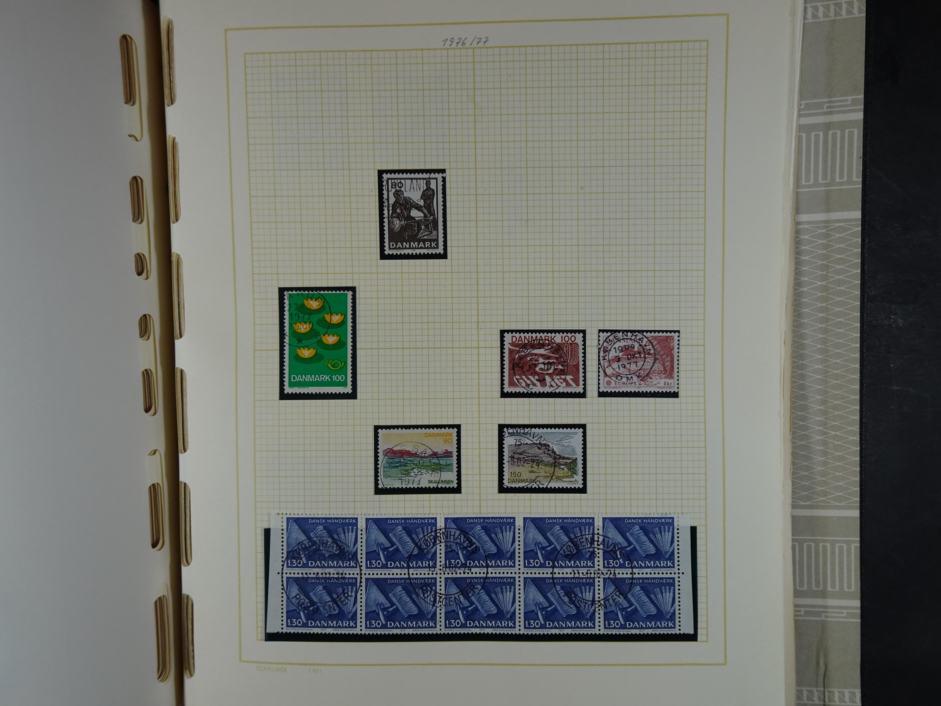 Oude KABE album met Europa letters A - D. 
Mooie verzameling veel beter materiaal. 190