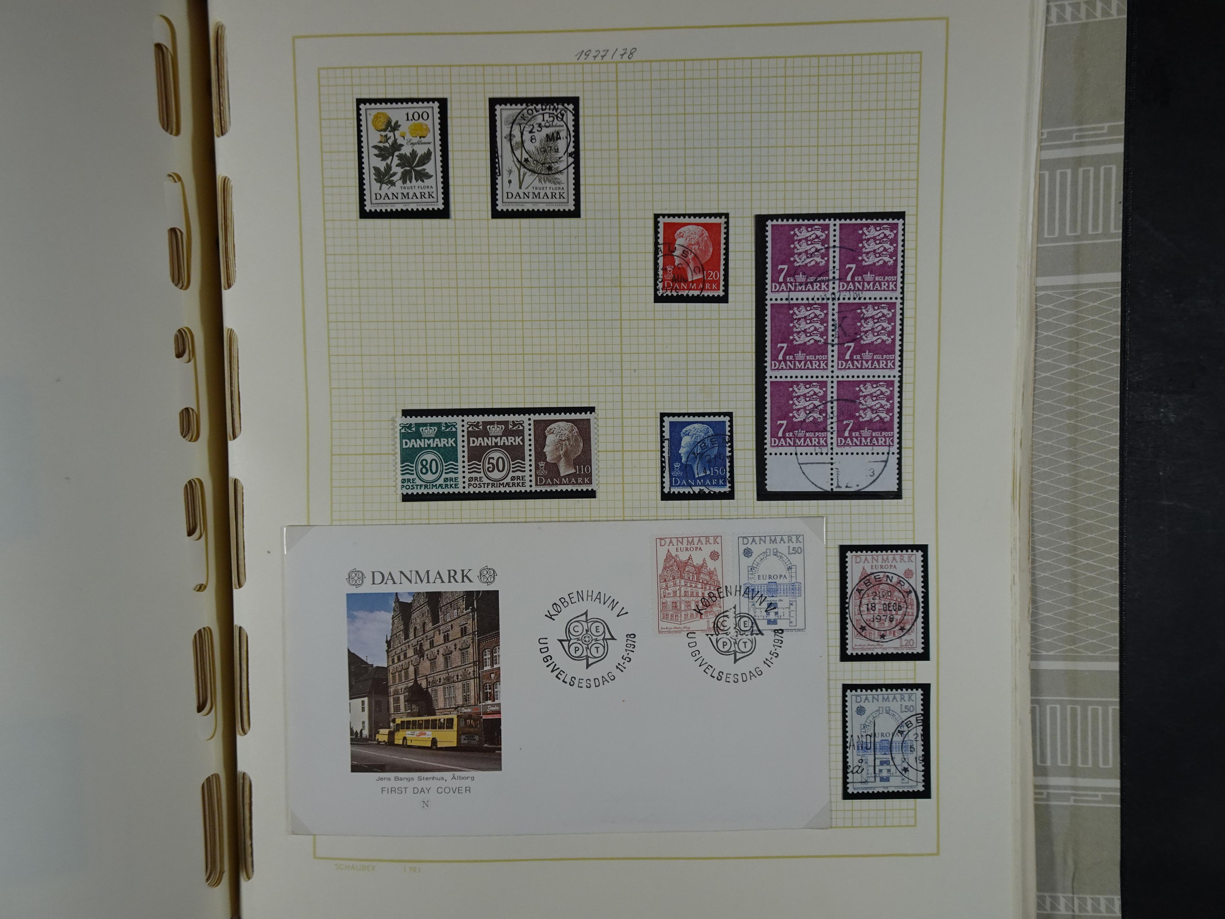 Oude KABE album met Europa letters A - D. 
Mooie verzameling veel beter materiaal. 191