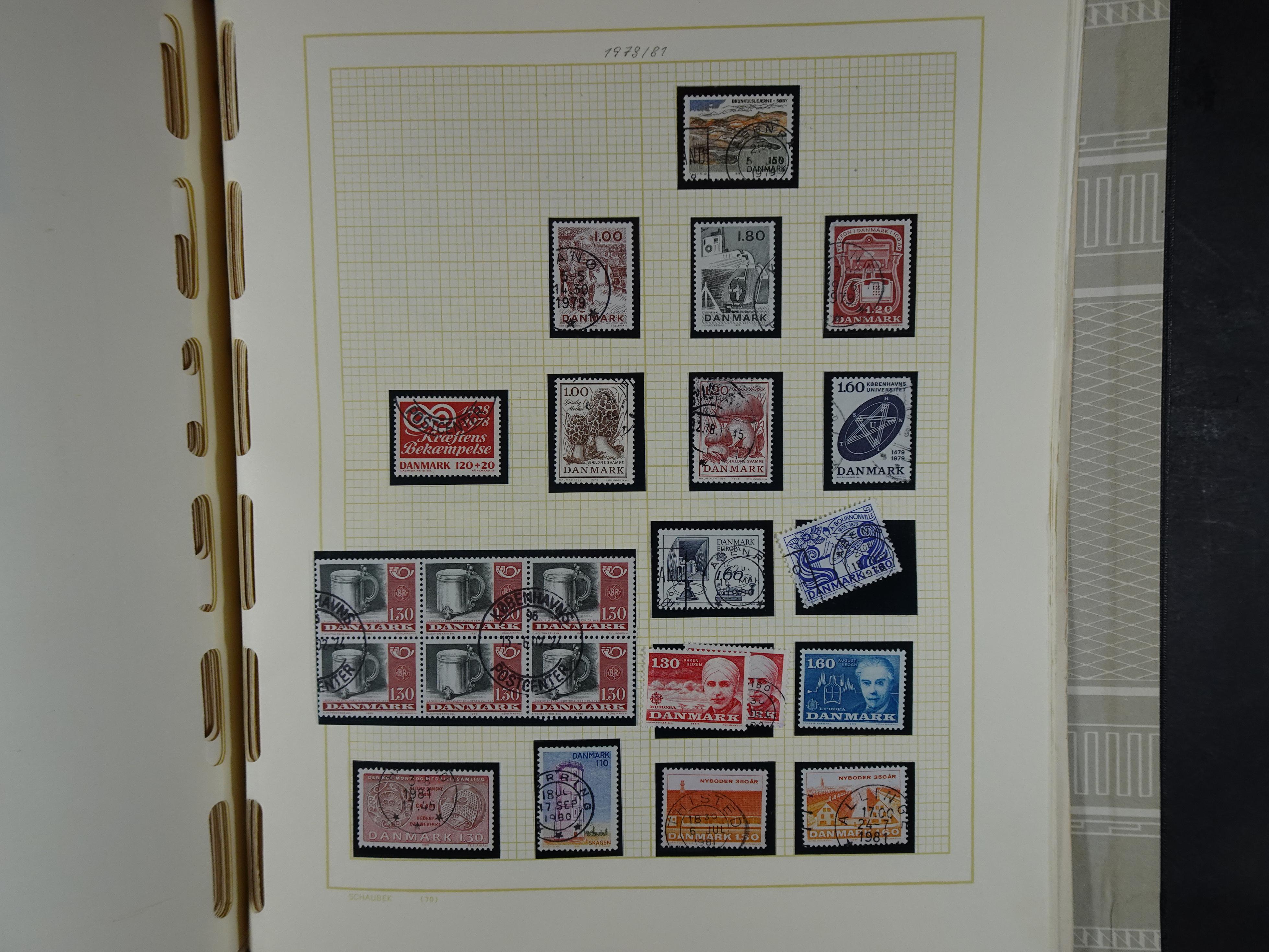 Oude KABE album met Europa letters A - D. 
Mooie verzameling veel beter materiaal. 192