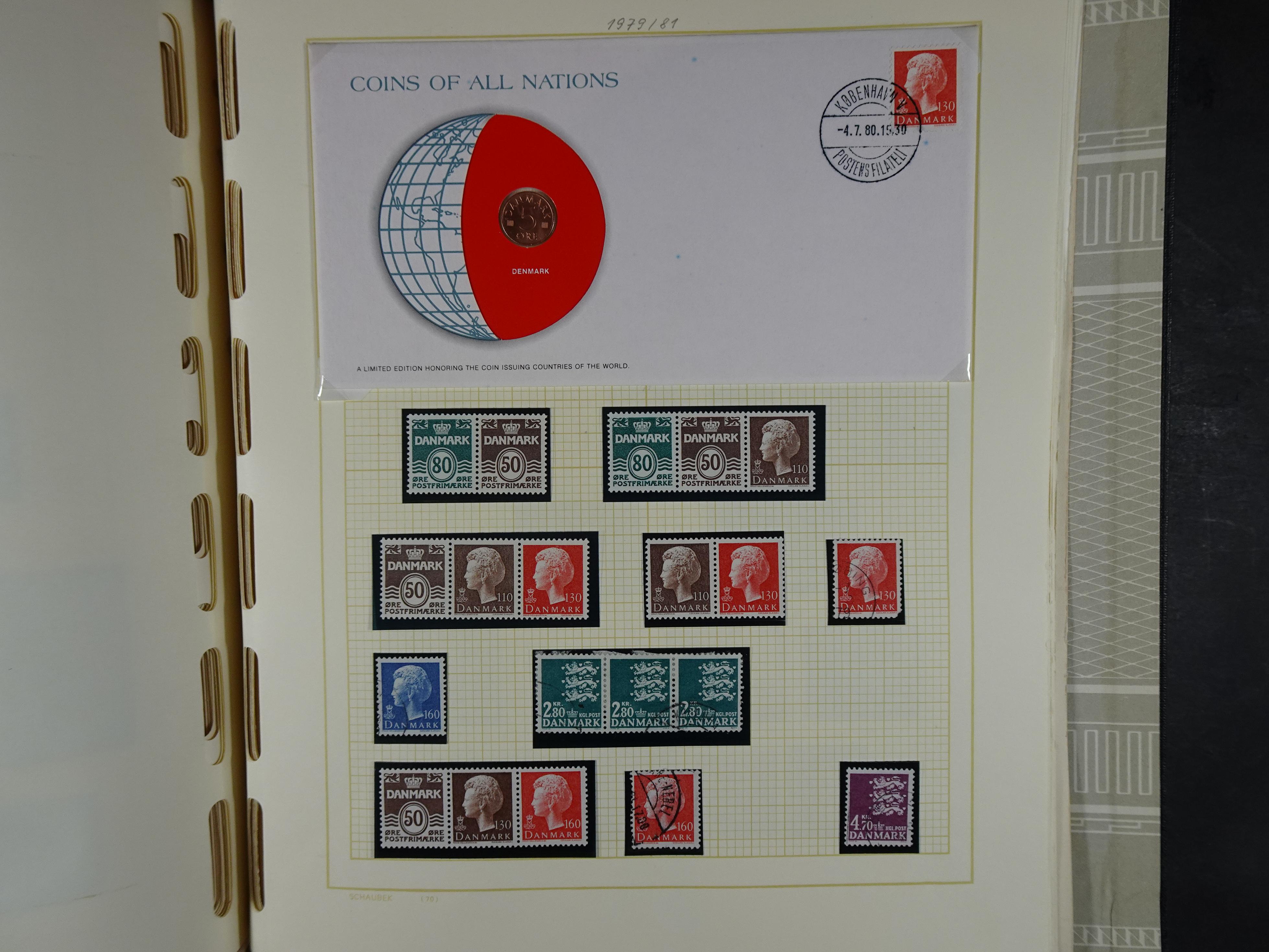 Oude KABE album met Europa letters A - D. 
Mooie verzameling veel beter materiaal. 193