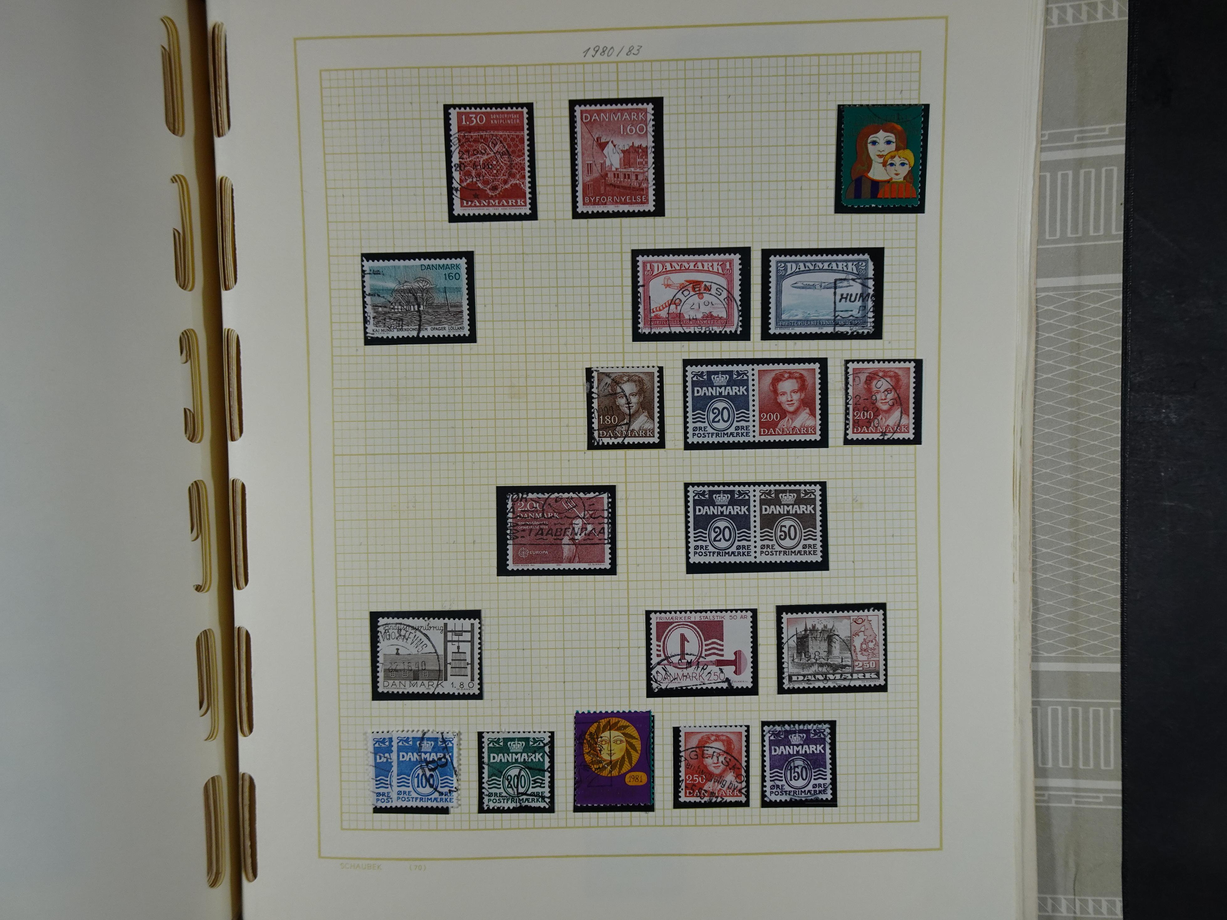 Oude KABE album met Europa letters A - D. 
Mooie verzameling veel beter materiaal. 194