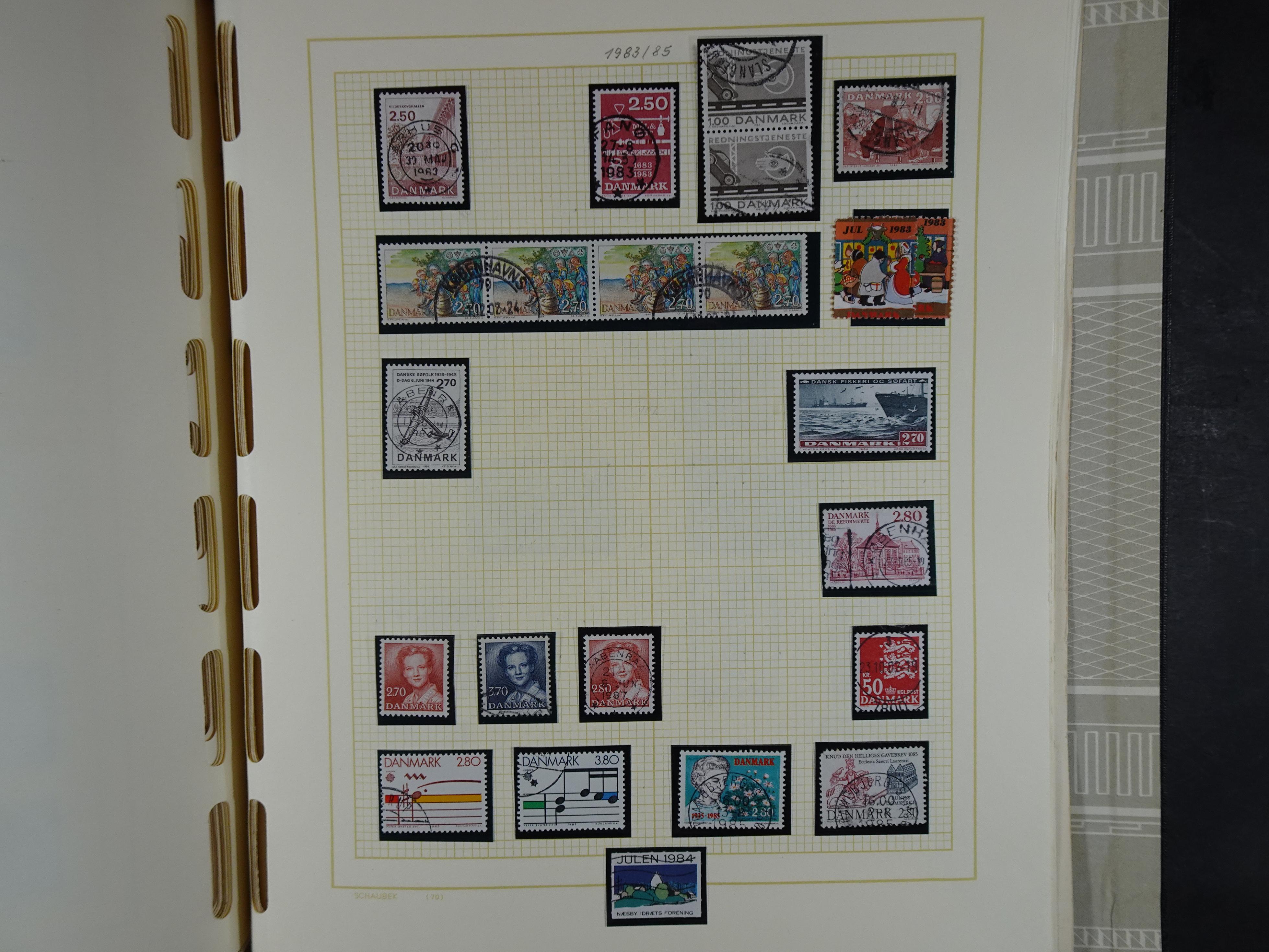 Oude KABE album met Europa letters A - D. 
Mooie verzameling veel beter materiaal. 195