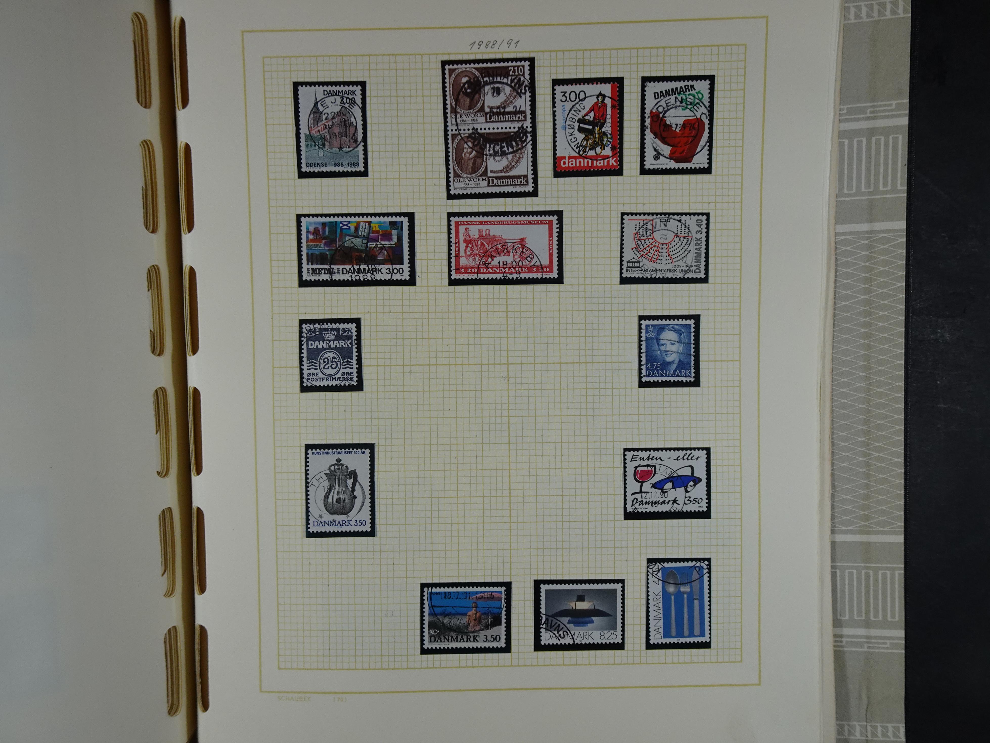 Oude KABE album met Europa letters A - D. 
Mooie verzameling veel beter materiaal. 197