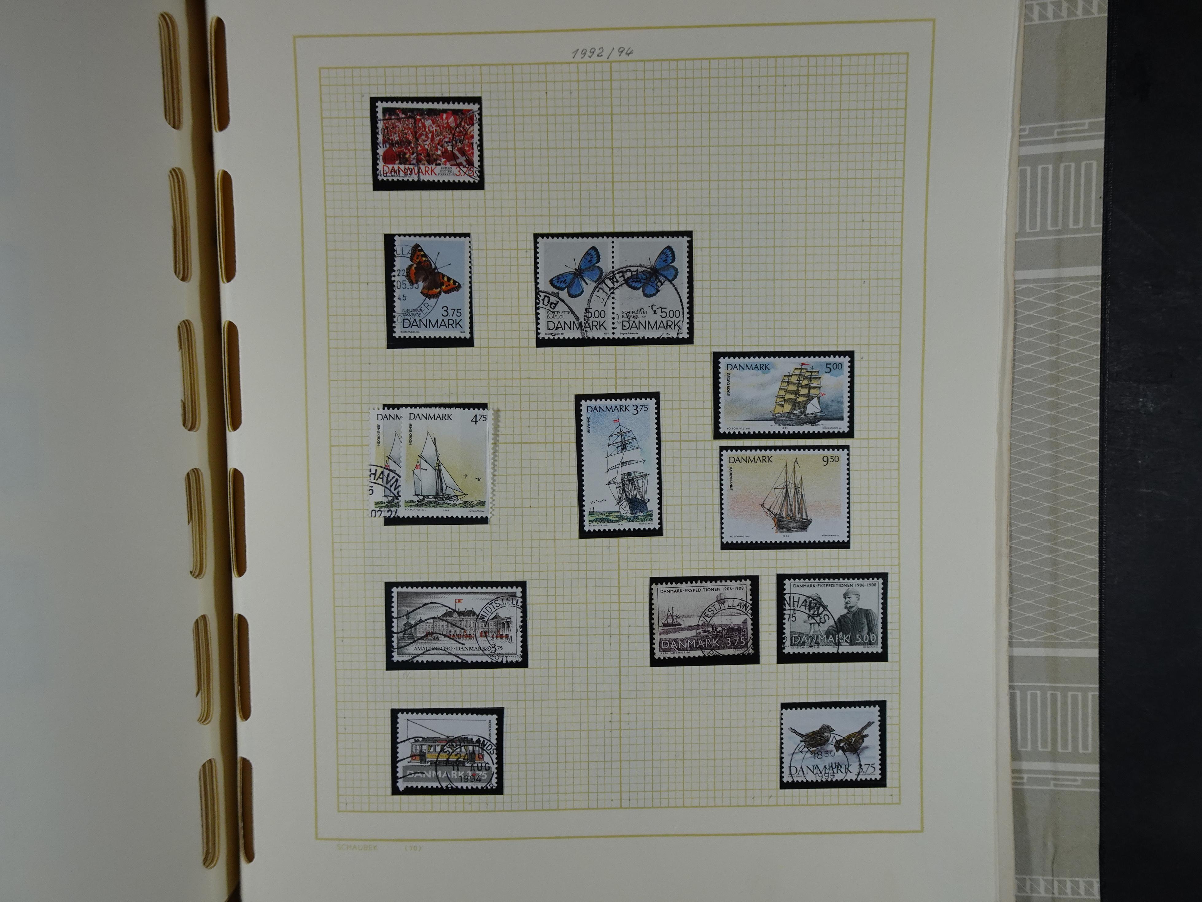 Oude KABE album met Europa letters A - D. 
Mooie verzameling veel beter materiaal. 198