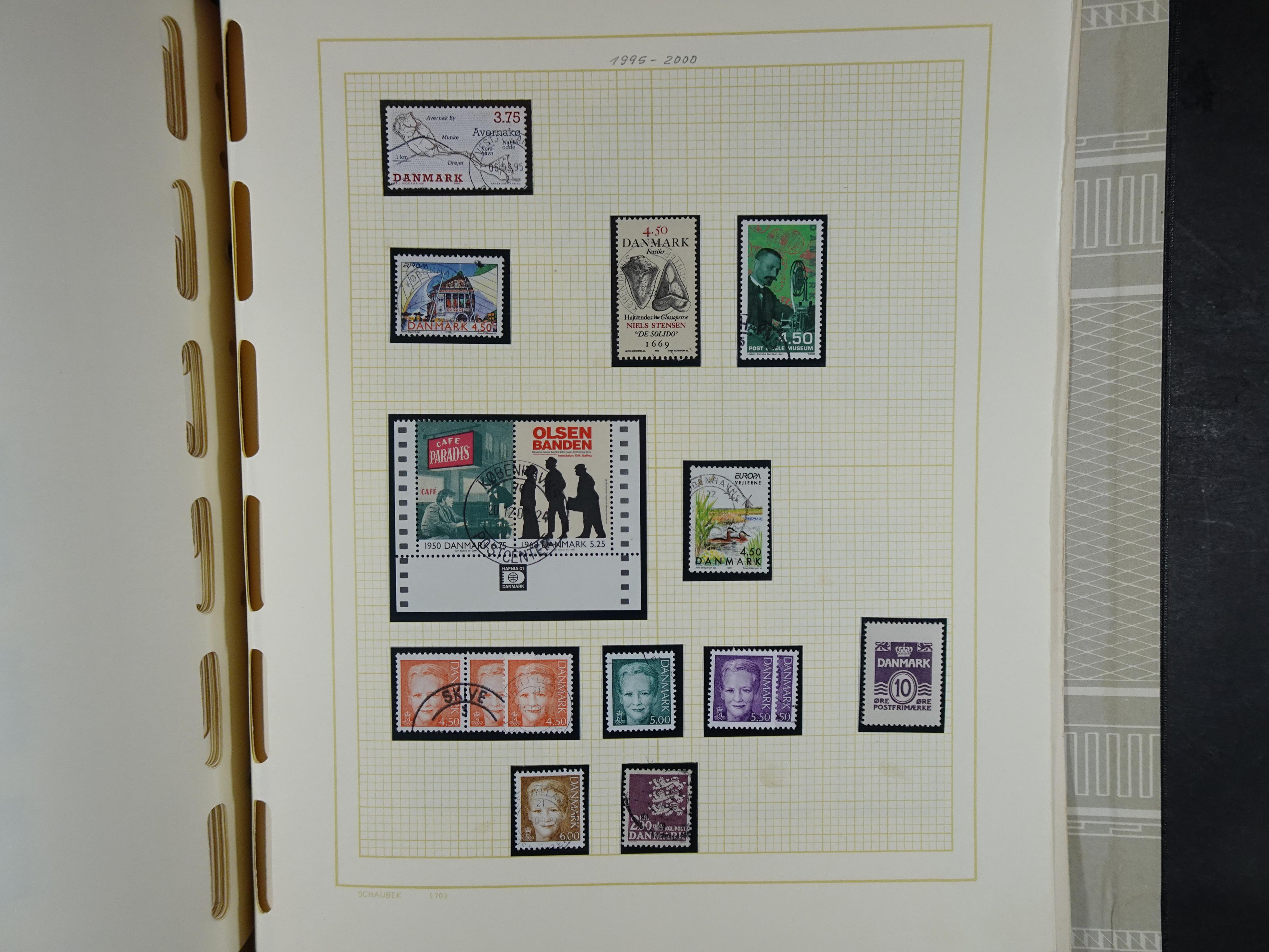 Oude KABE album met Europa letters A - D. 
Mooie verzameling veel beter materiaal. 199