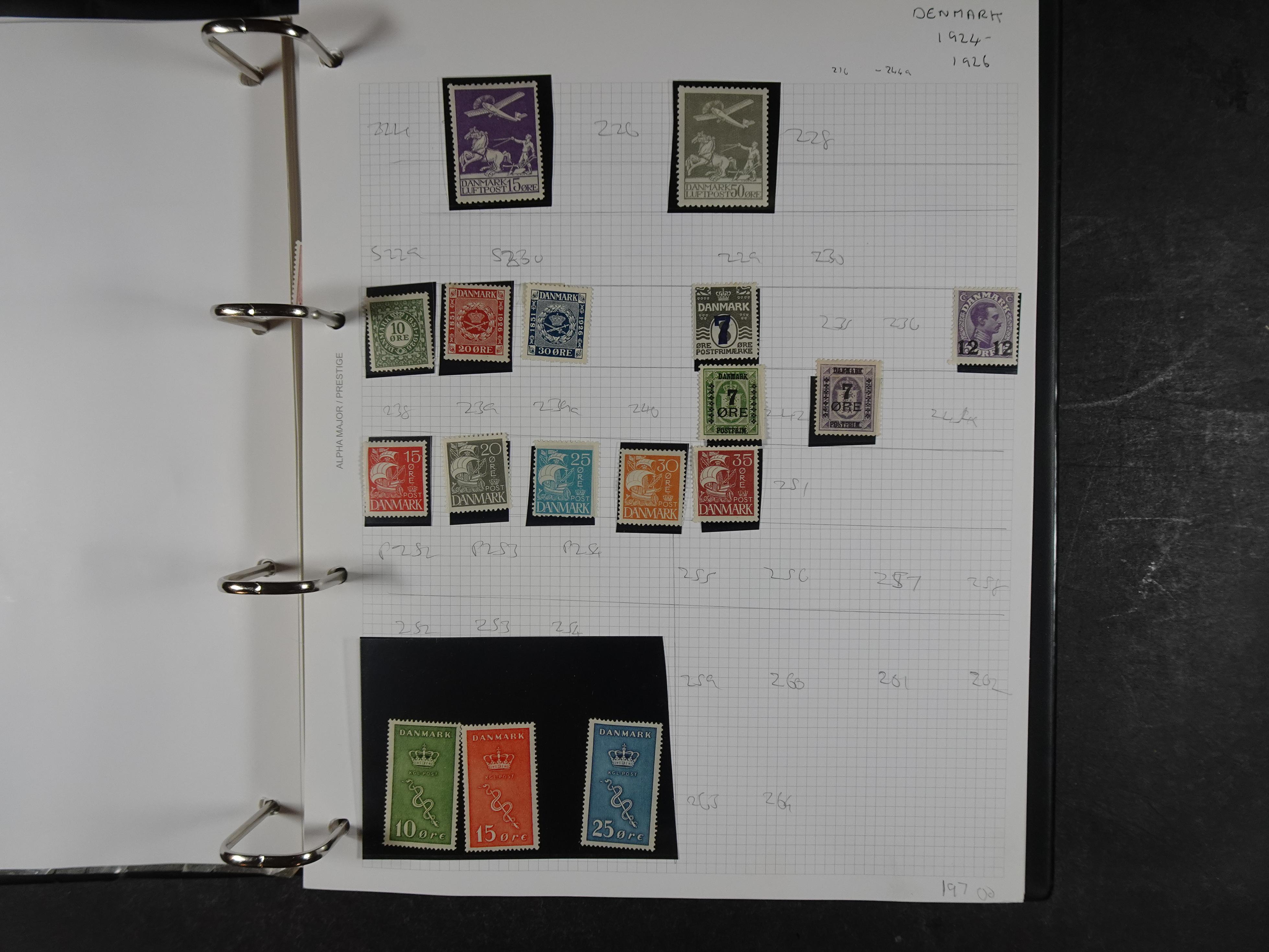 Mooie deels gespecialiseerde verzameling wel rommelig geheel met hoge waarde.  86