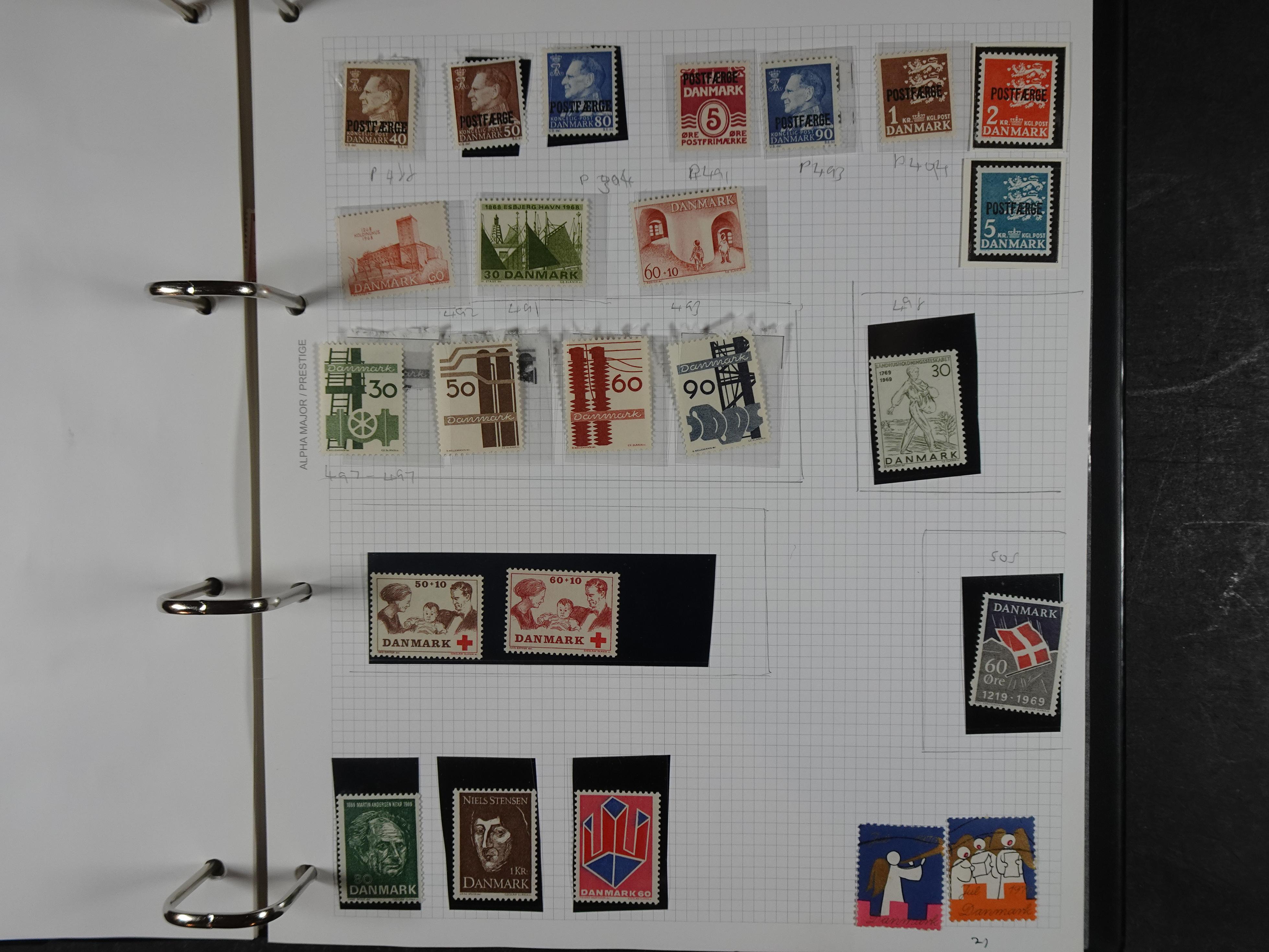 Mooie deels gespecialiseerde verzameling wel rommelig geheel met hoge waarde.  103