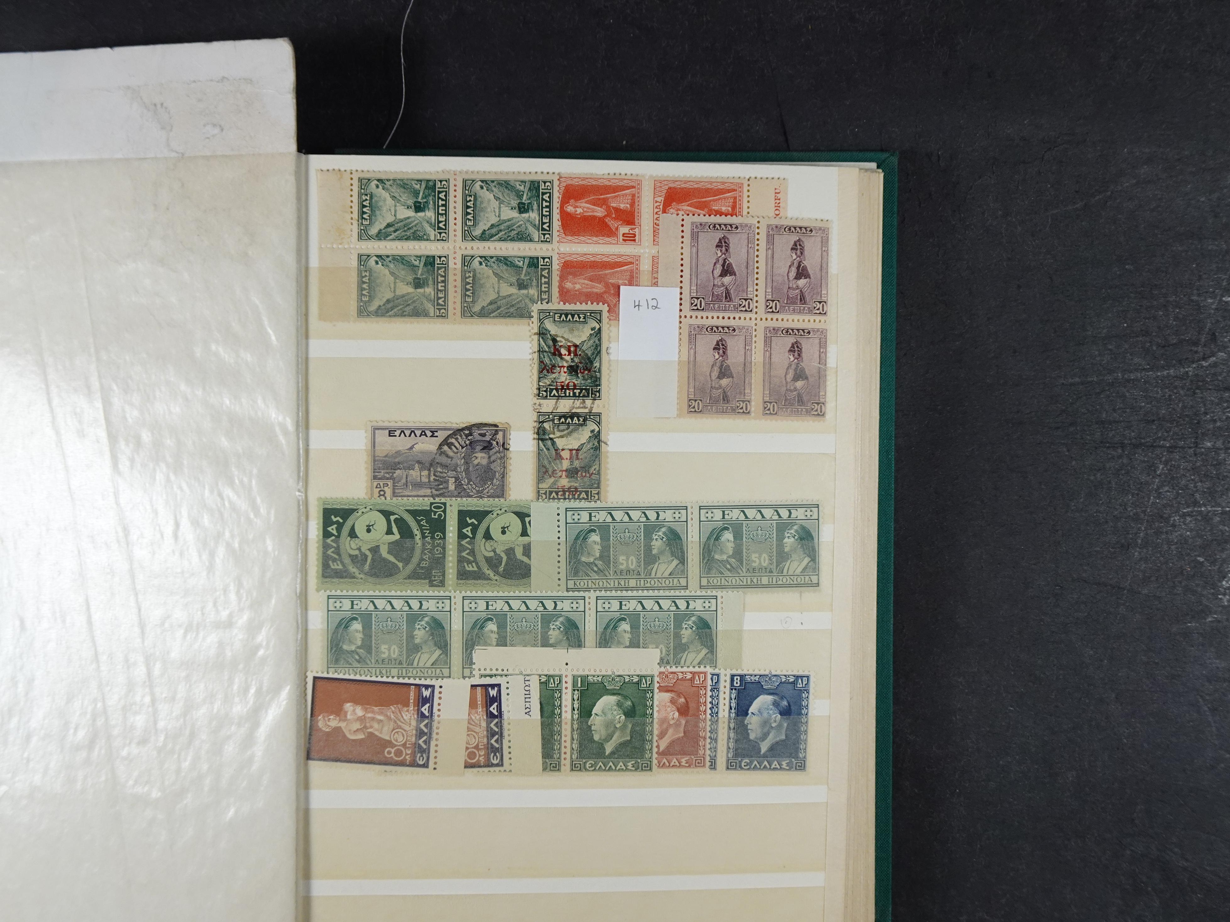 Leuke partij met veel Hermes koppen en betere luchtpost. 7