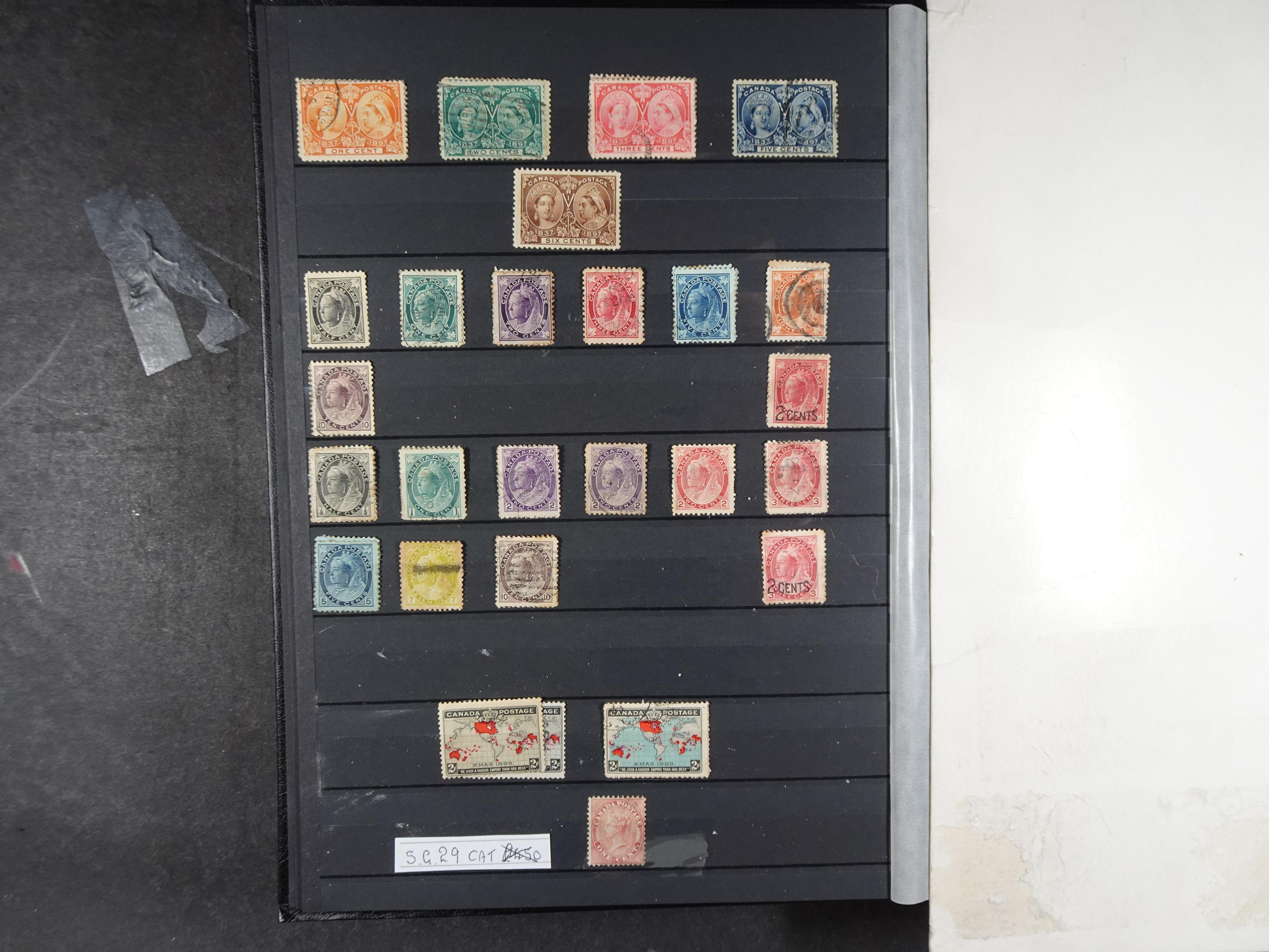 + Newfoundland veel dubbel op elkaar gestoken, mooie verzameling. 2