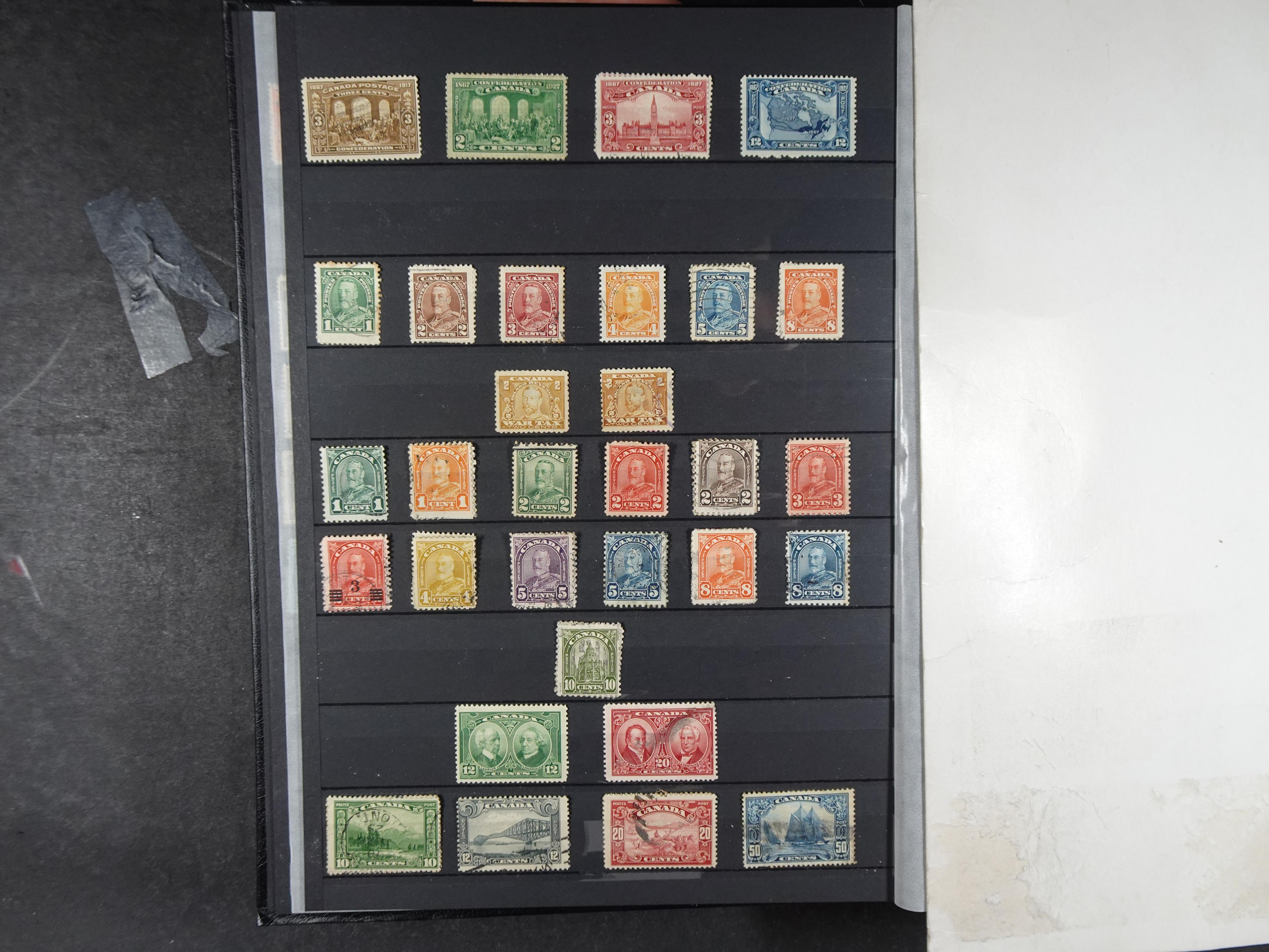 + Newfoundland veel dubbel op elkaar gestoken, mooie verzameling. 4