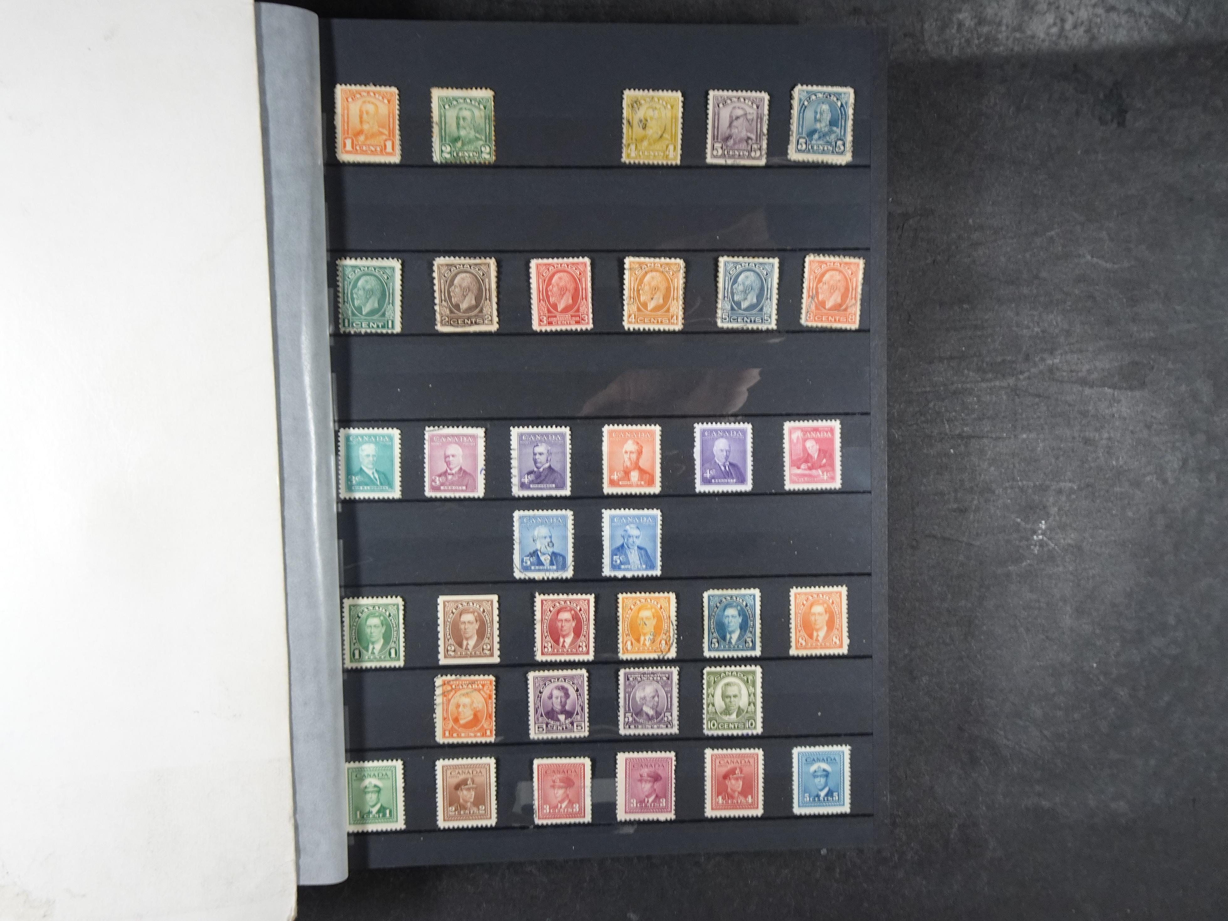 + Newfoundland veel dubbel op elkaar gestoken, mooie verzameling. 5