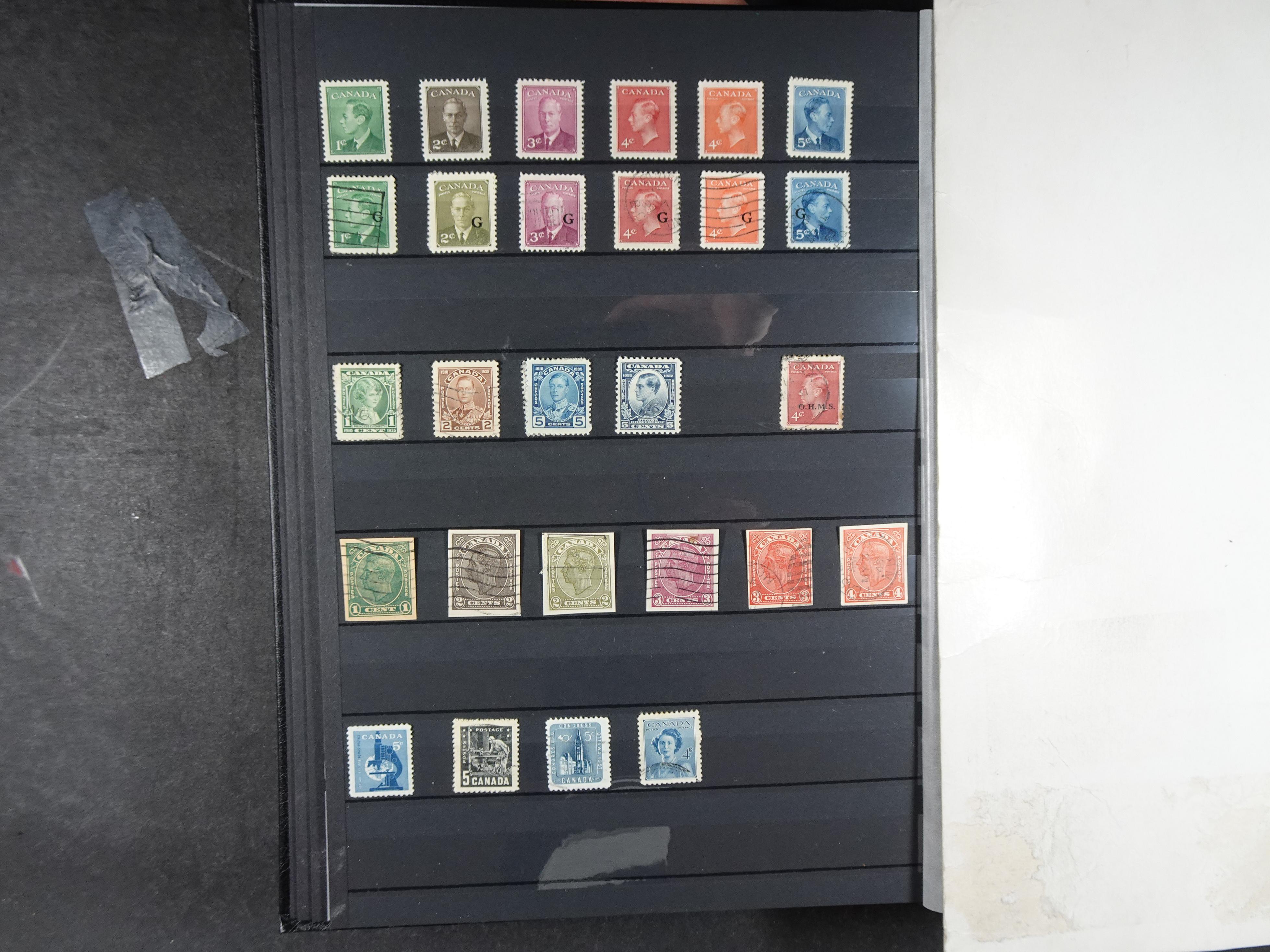 + Newfoundland veel dubbel op elkaar gestoken, mooie verzameling. 6