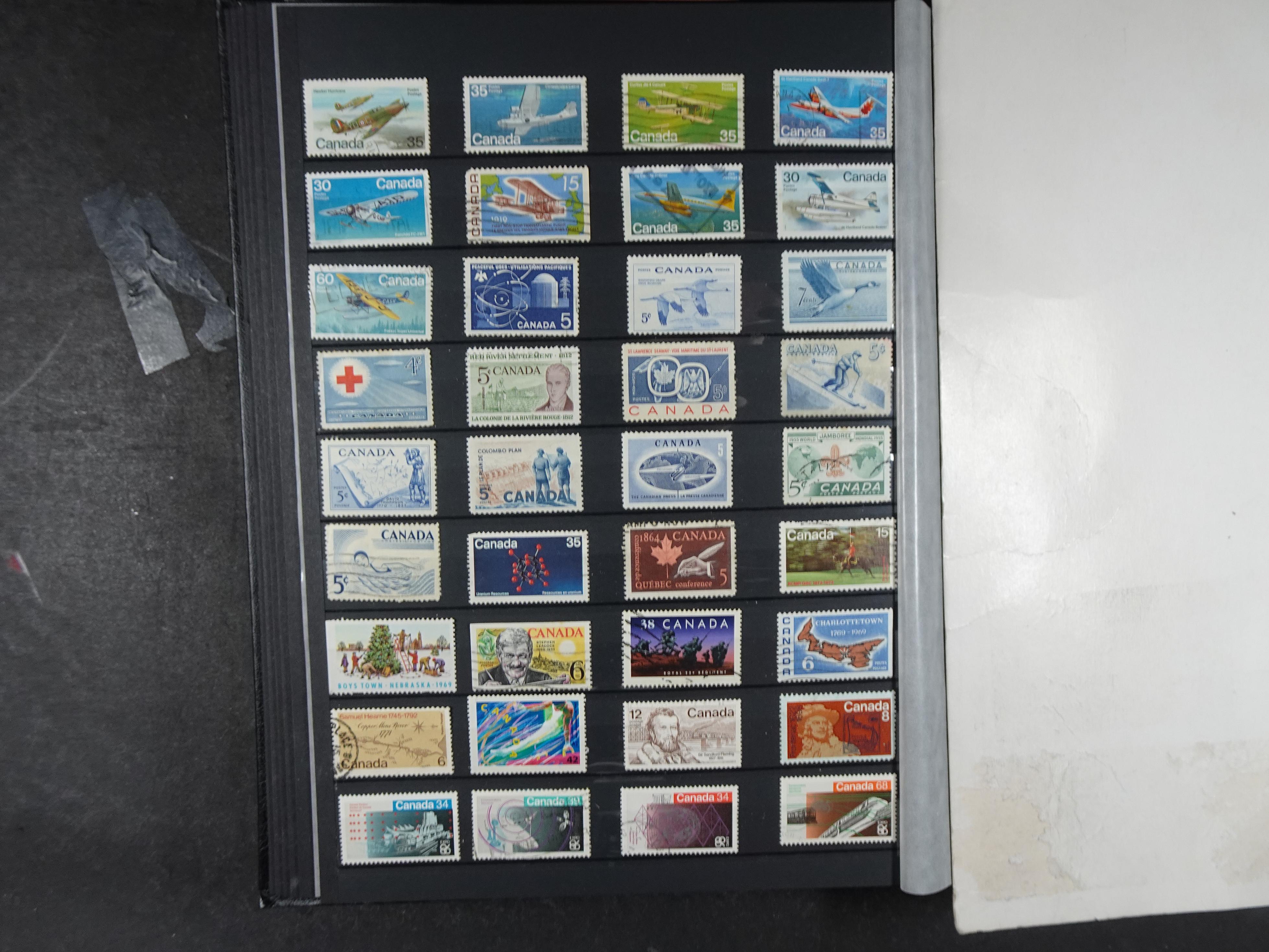 + Newfoundland veel dubbel op elkaar gestoken, mooie verzameling. 10