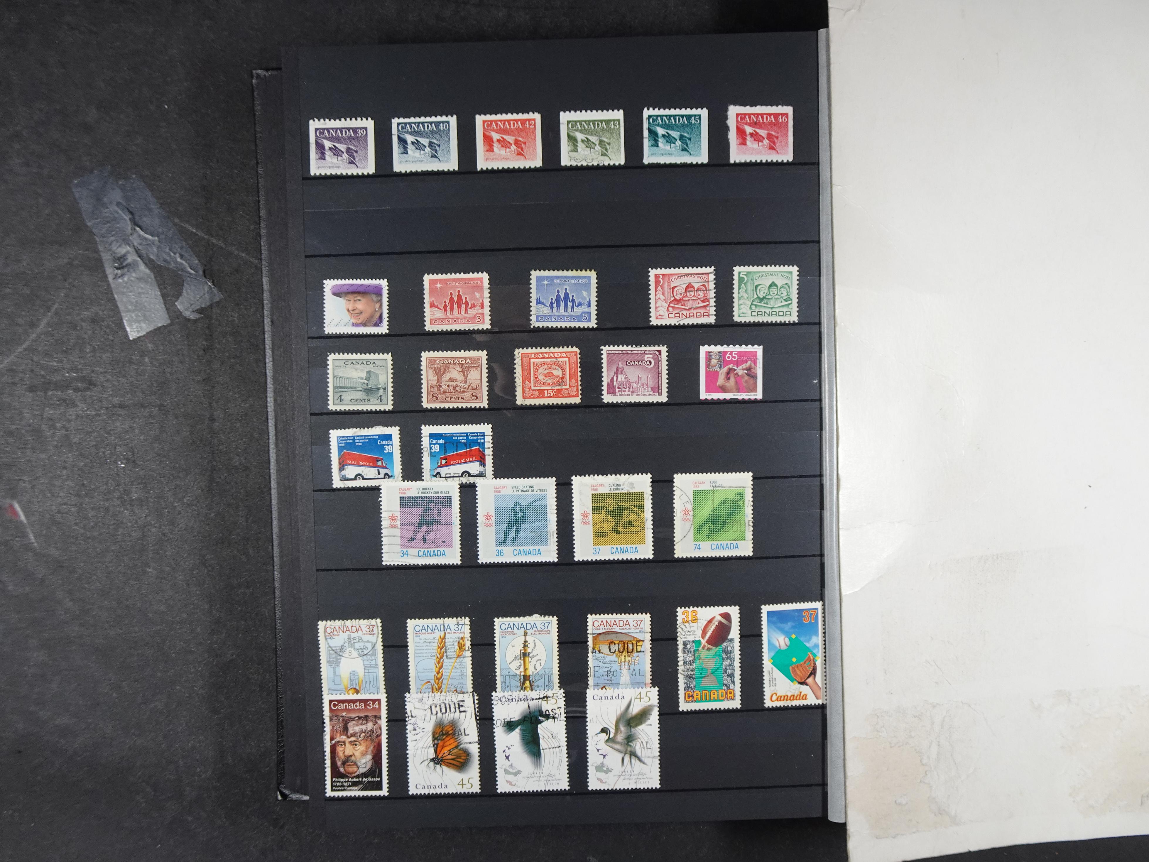 + Newfoundland veel dubbel op elkaar gestoken, mooie verzameling. 18