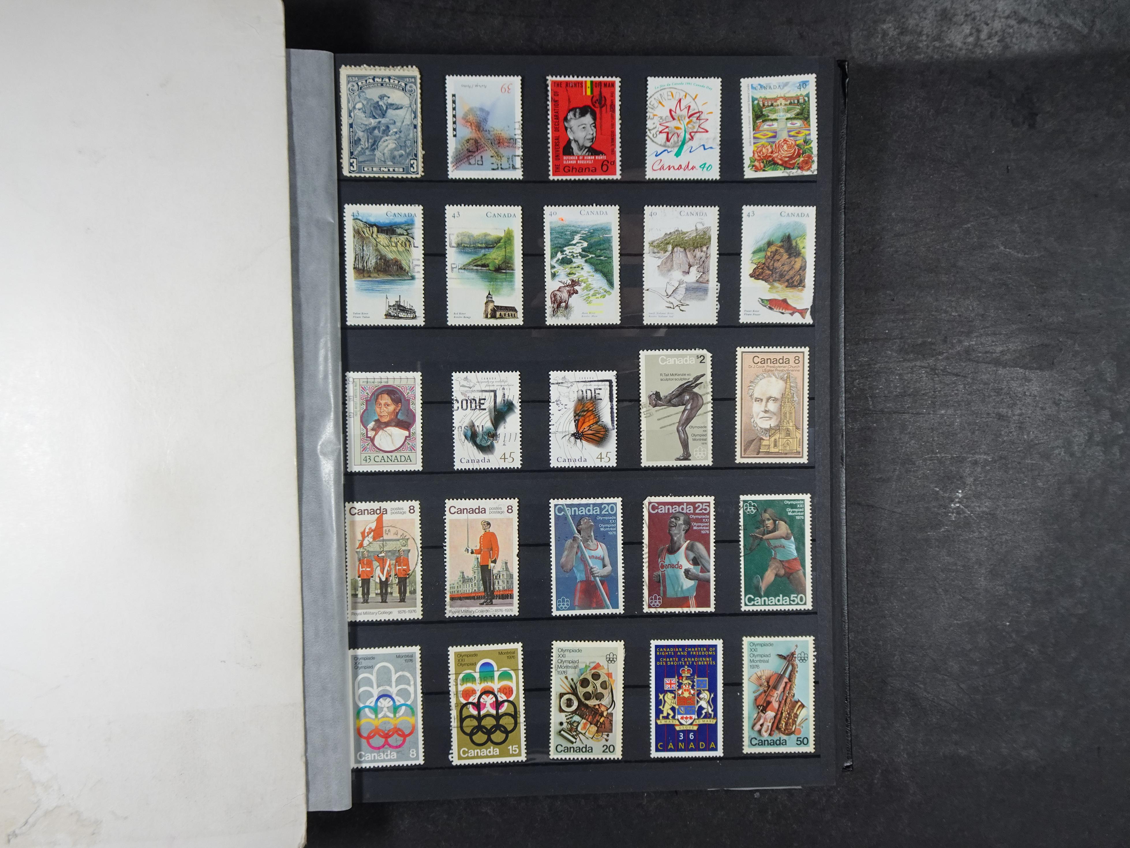 + Newfoundland veel dubbel op elkaar gestoken, mooie verzameling. 29