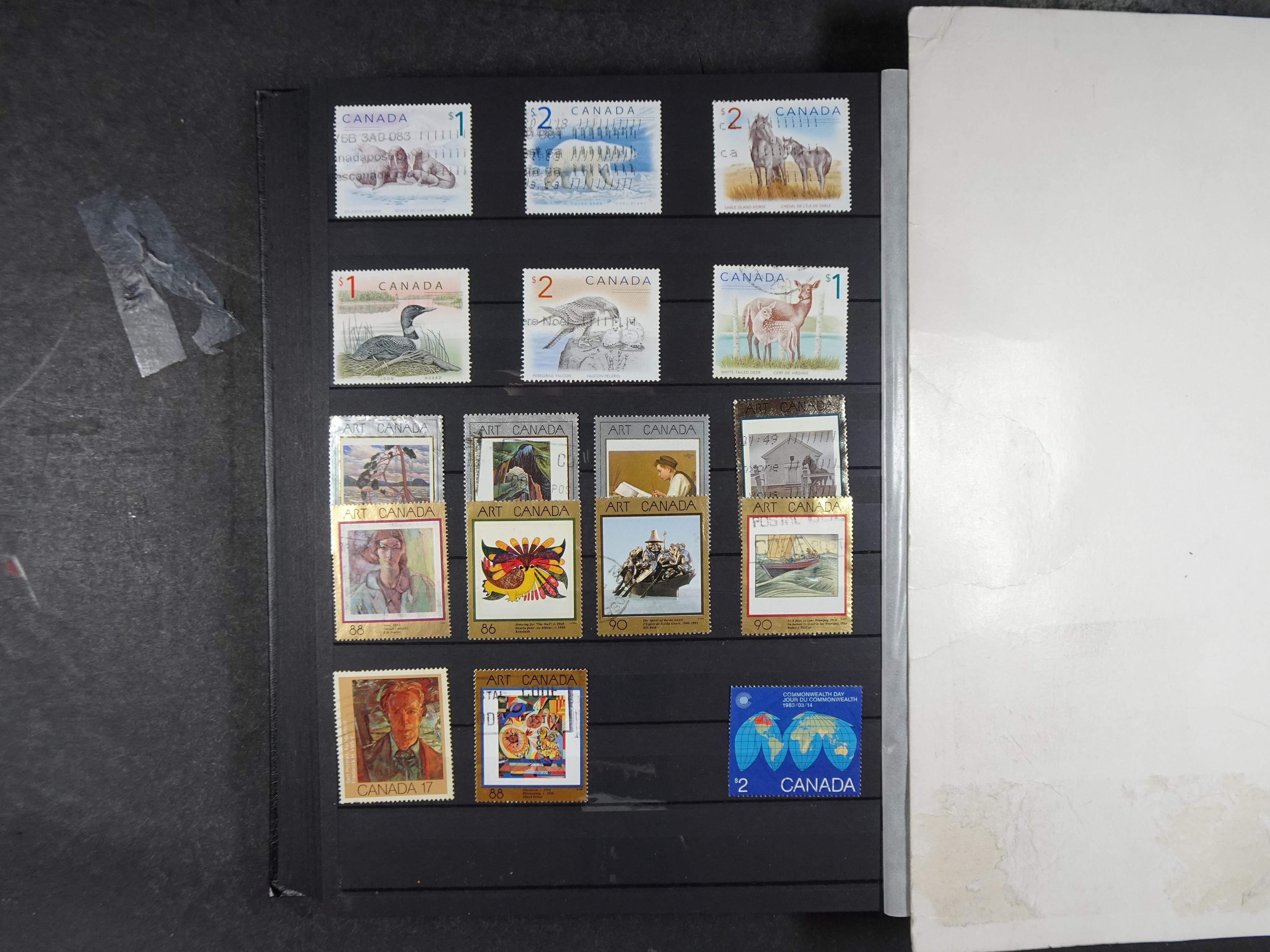 + Newfoundland veel dubbel op elkaar gestoken, mooie verzameling. 32