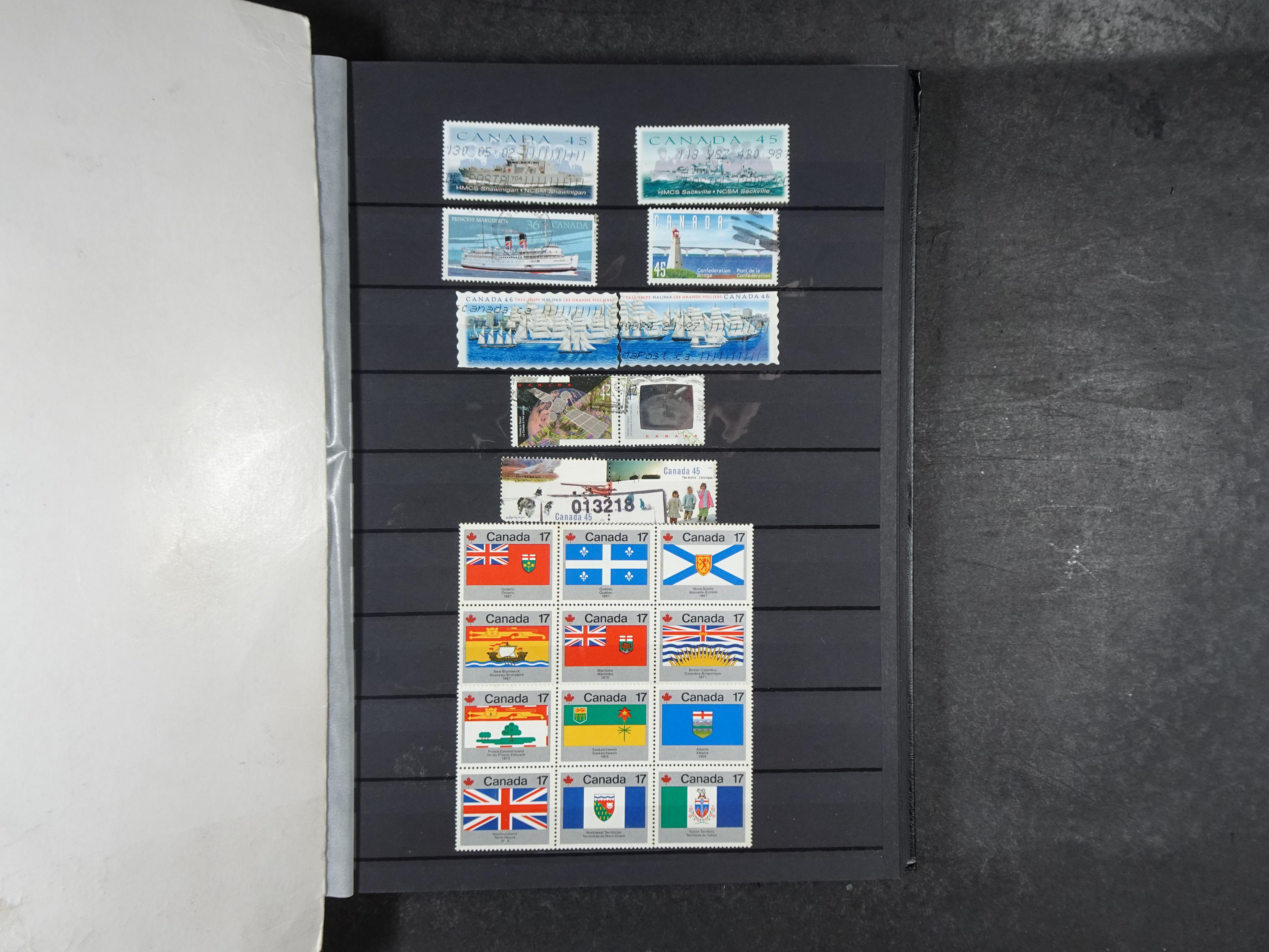 + Newfoundland veel dubbel op elkaar gestoken, mooie verzameling. 35