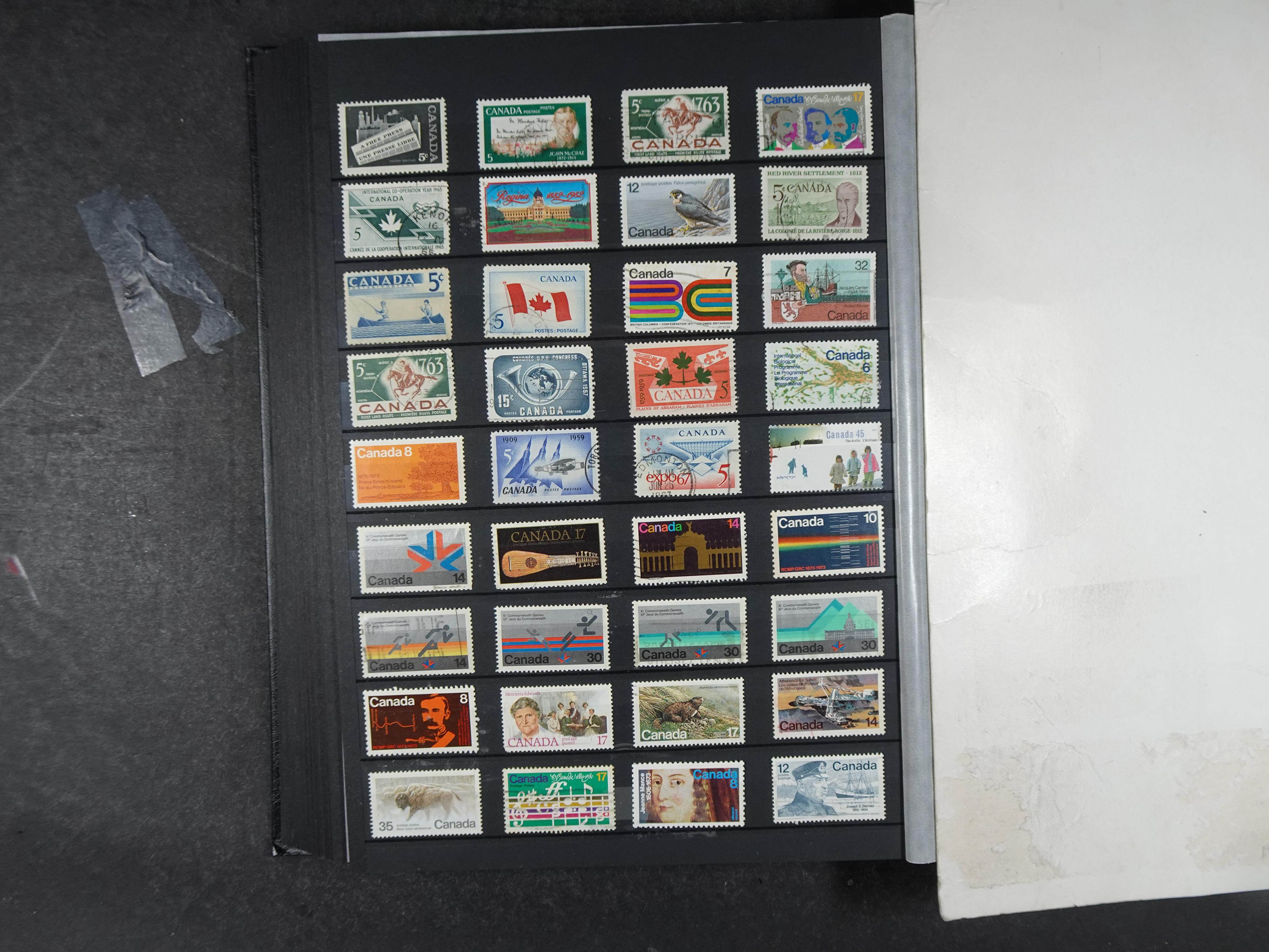 + Newfoundland veel dubbel op elkaar gestoken, mooie verzameling. 38