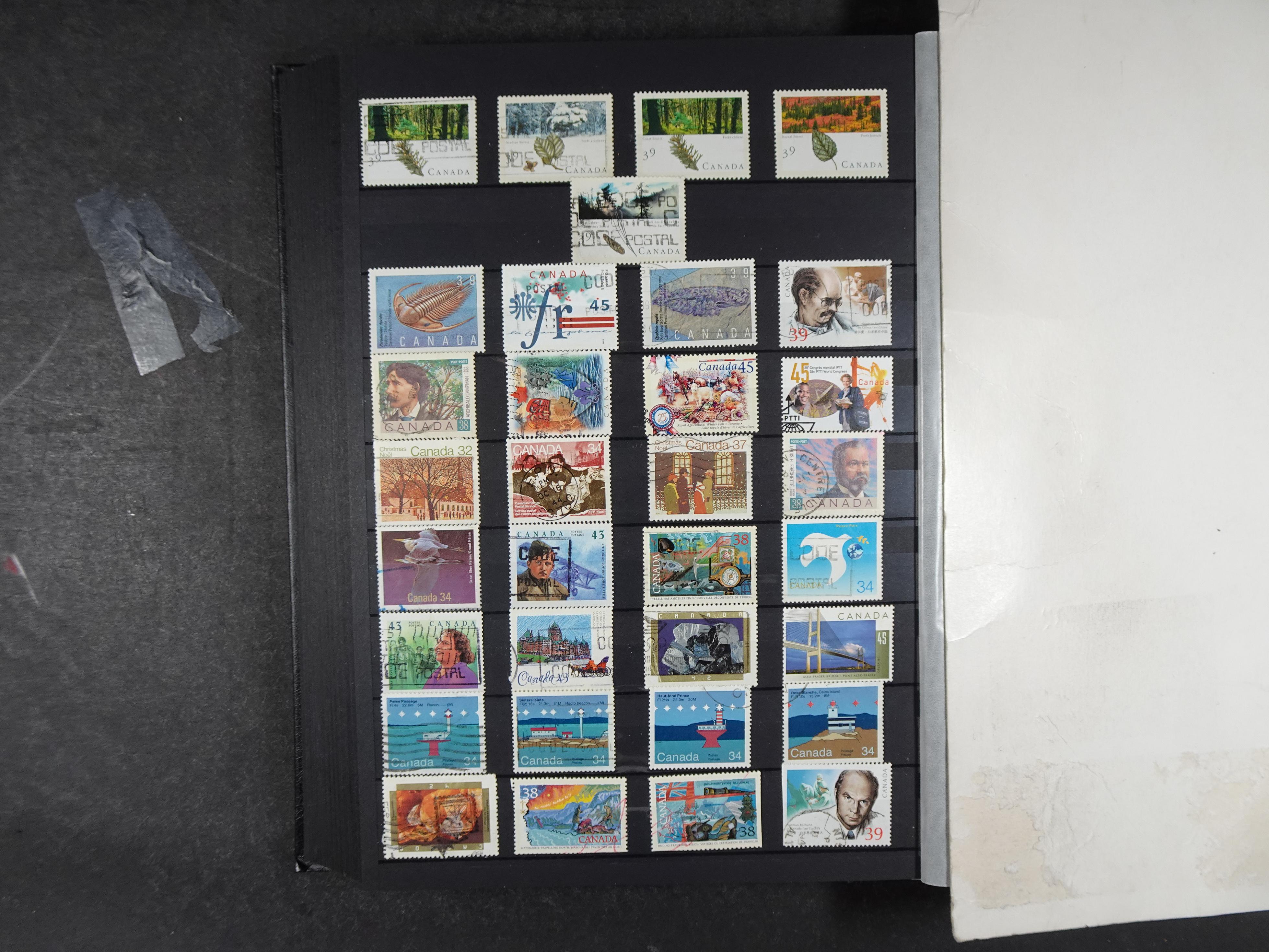 + Newfoundland veel dubbel op elkaar gestoken, mooie verzameling. 40