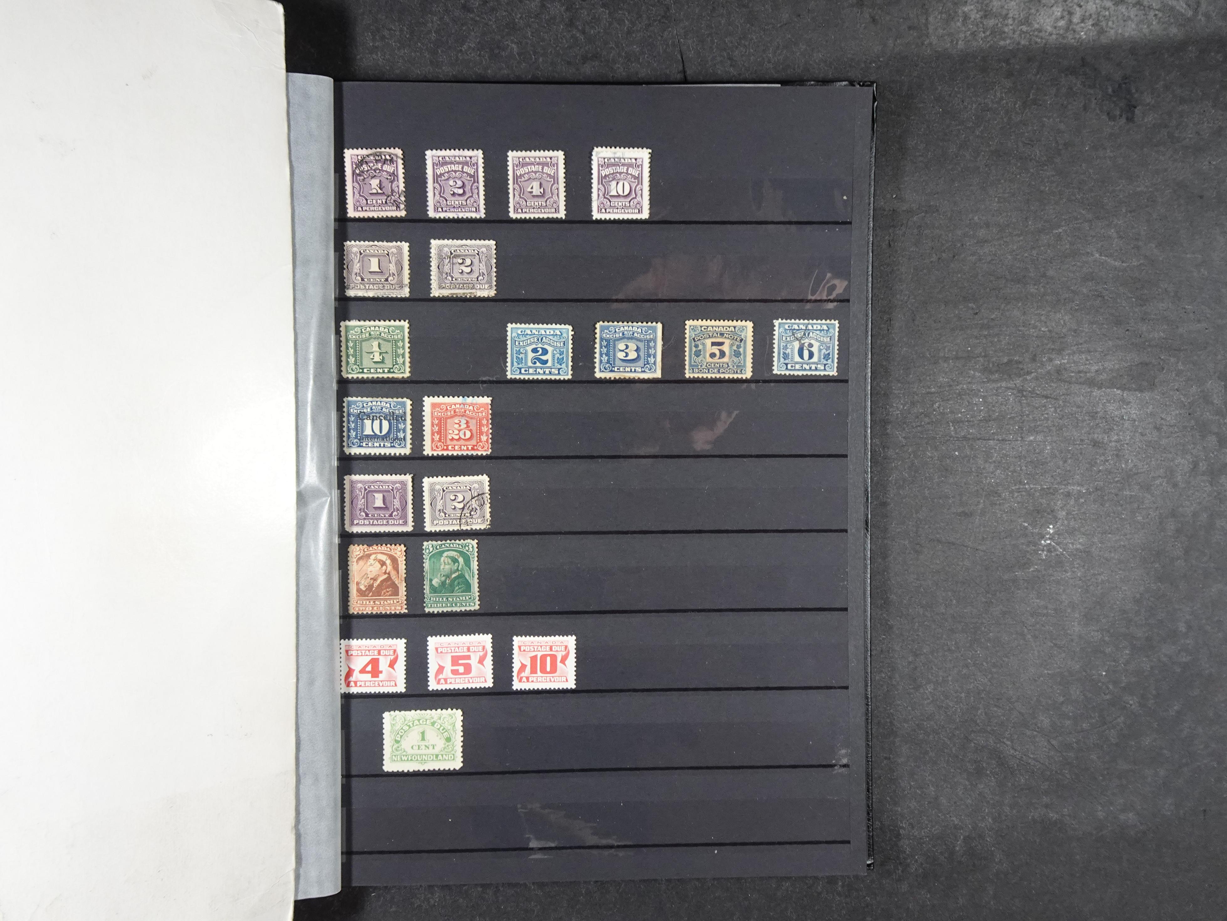 + Newfoundland veel dubbel op elkaar gestoken, mooie verzameling. 47