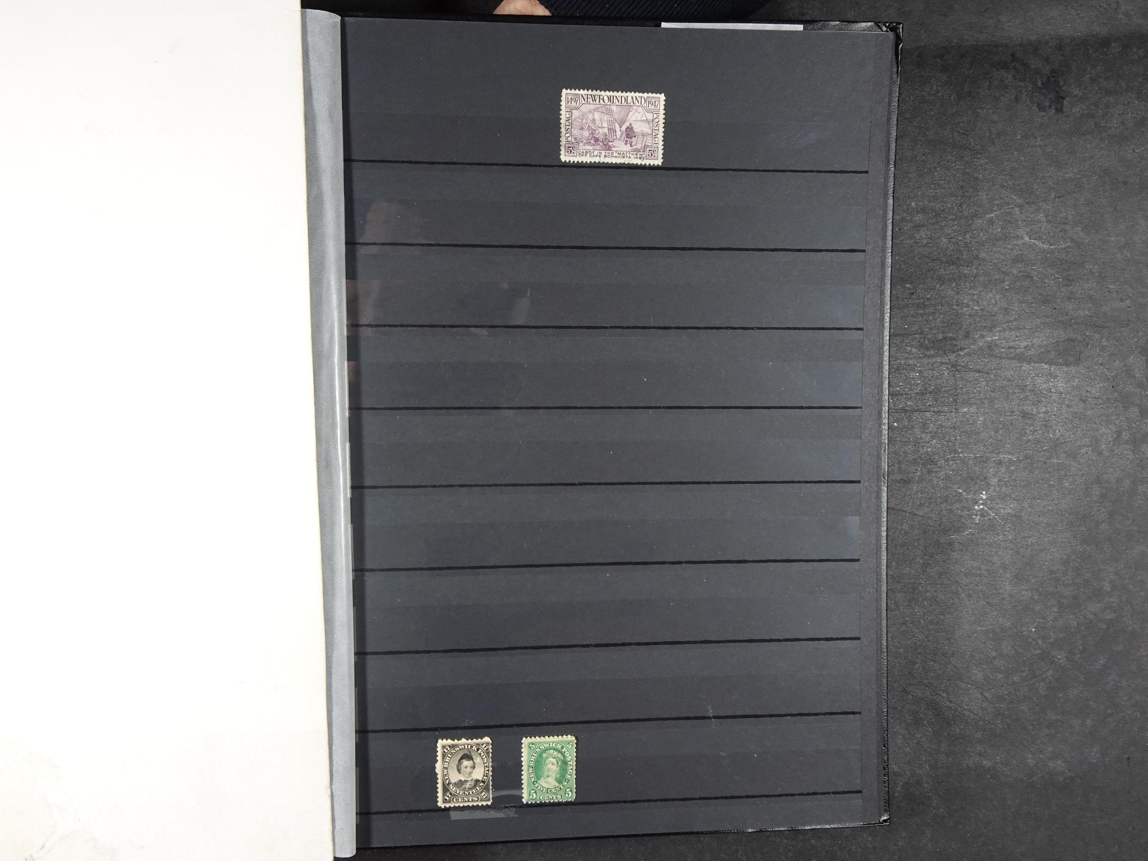 + Newfoundland veel dubbel op elkaar gestoken, mooie verzameling. 55