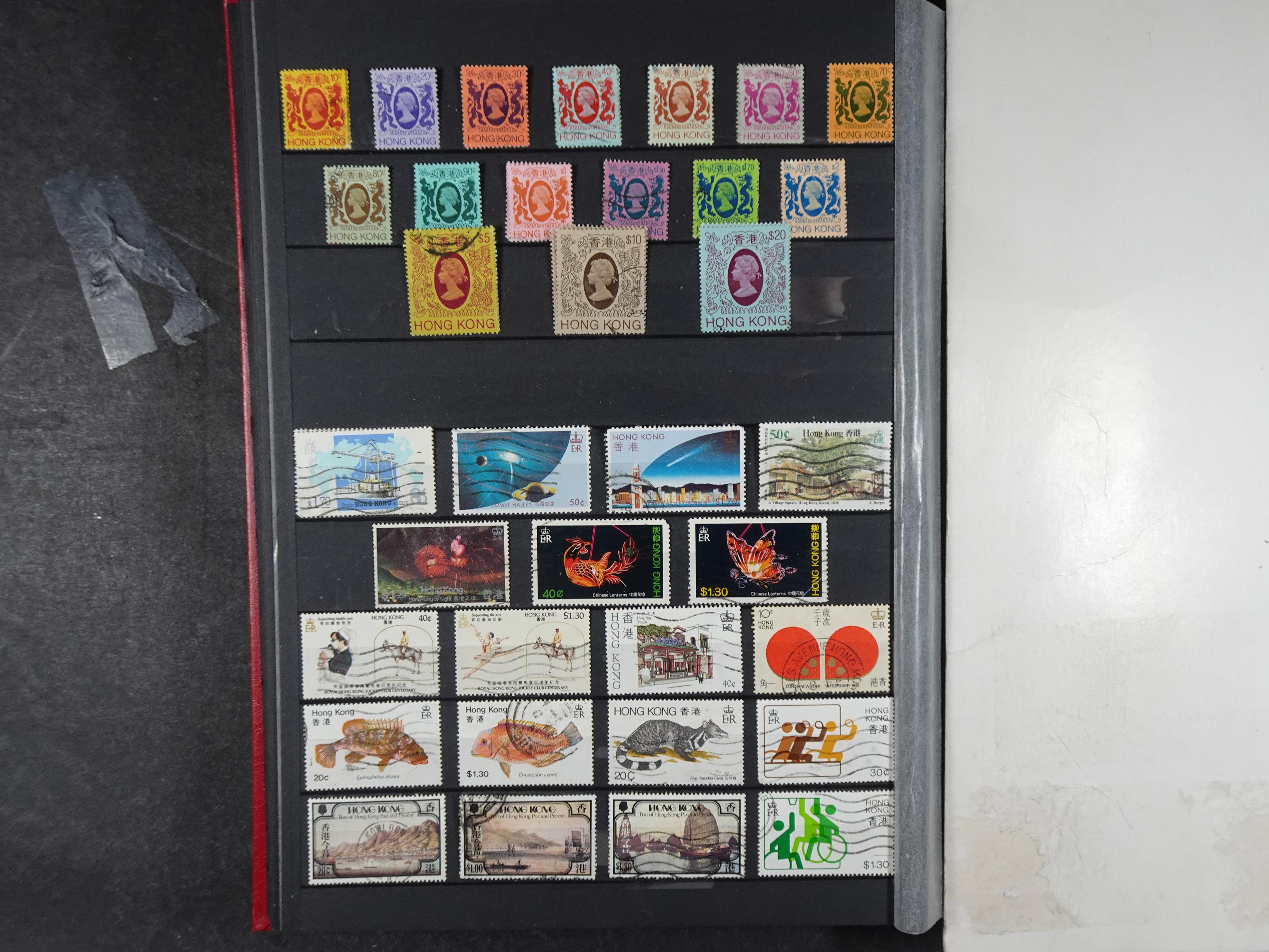 O.A.Hong Kong goed aanwezig vaak dubbel op elkaar gestoken, hoge waarde. 8