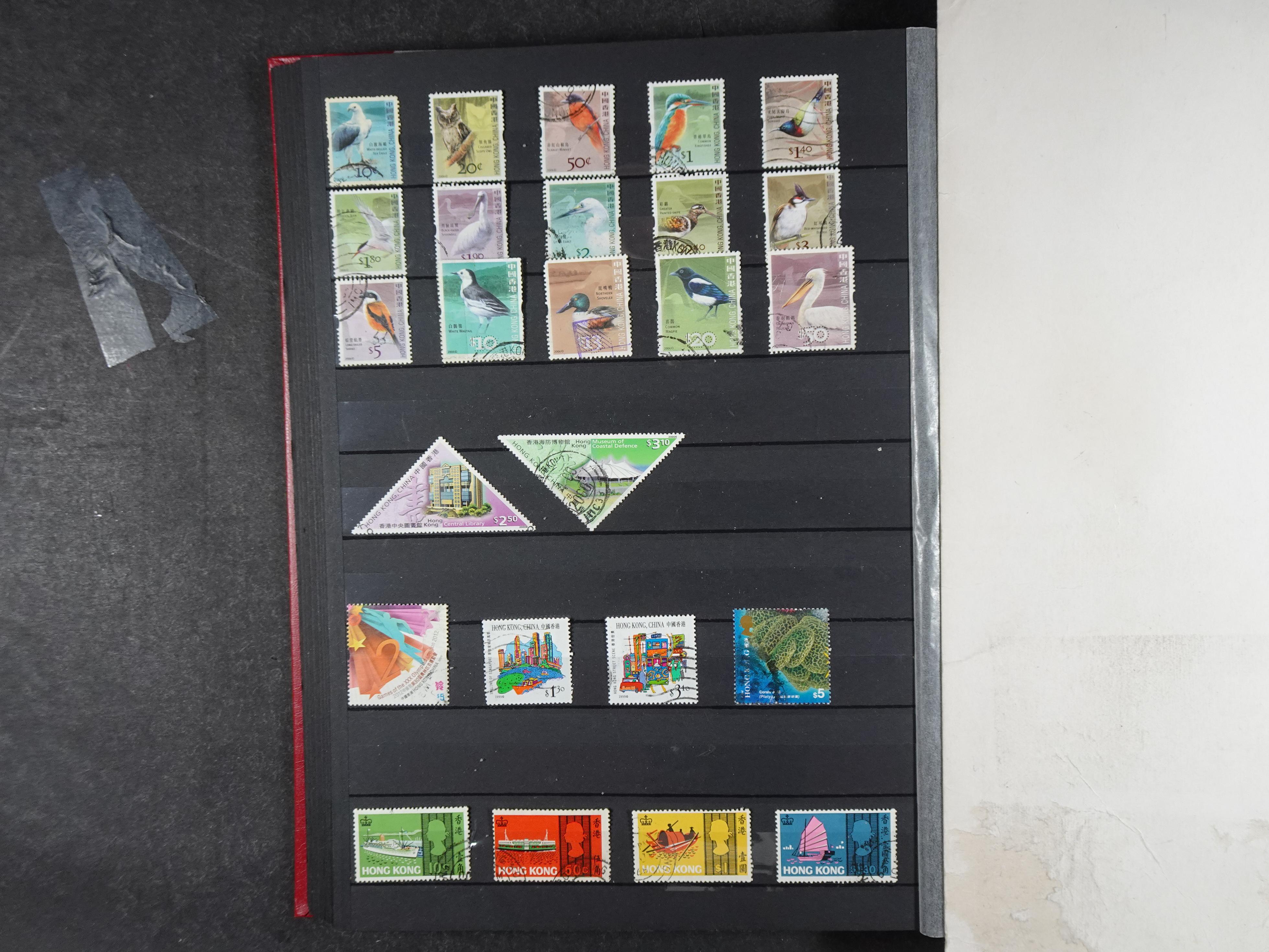 O.A.Hong Kong goed aanwezig vaak dubbel op elkaar gestoken, hoge waarde. 18