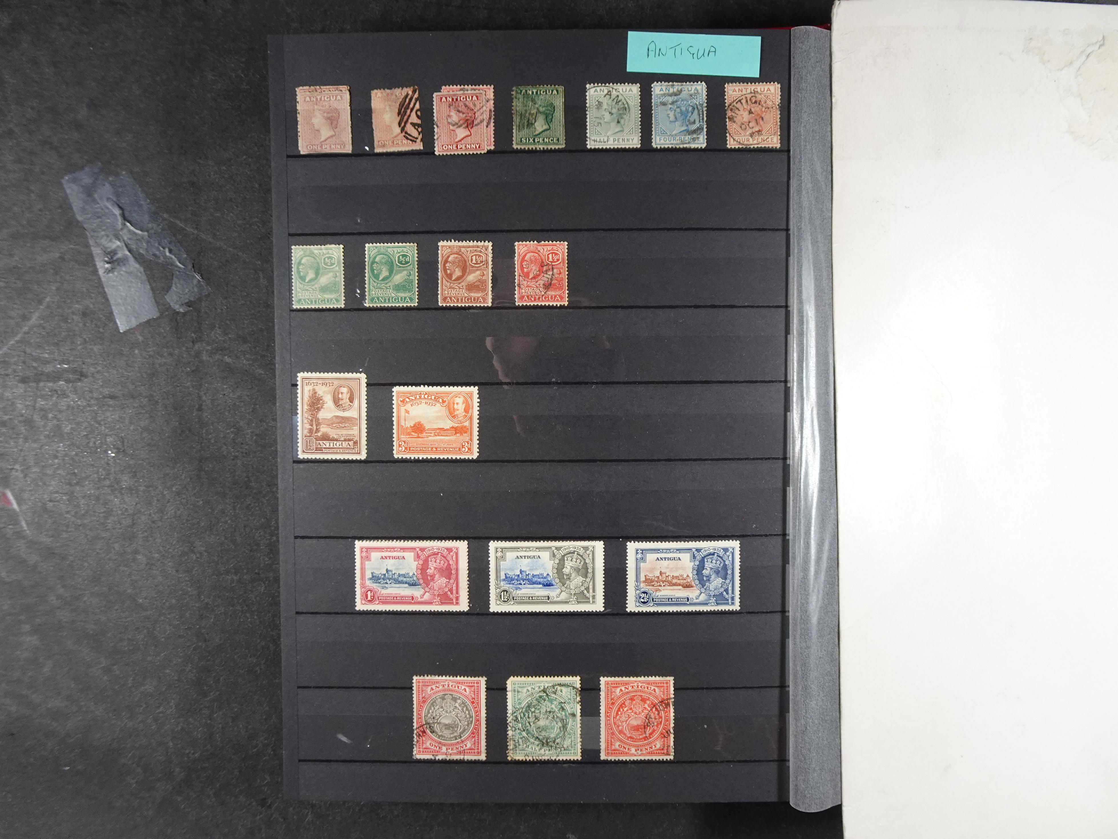 Leuke verzameling vaak dubbel over elkaar gestoken aanwezig.  6