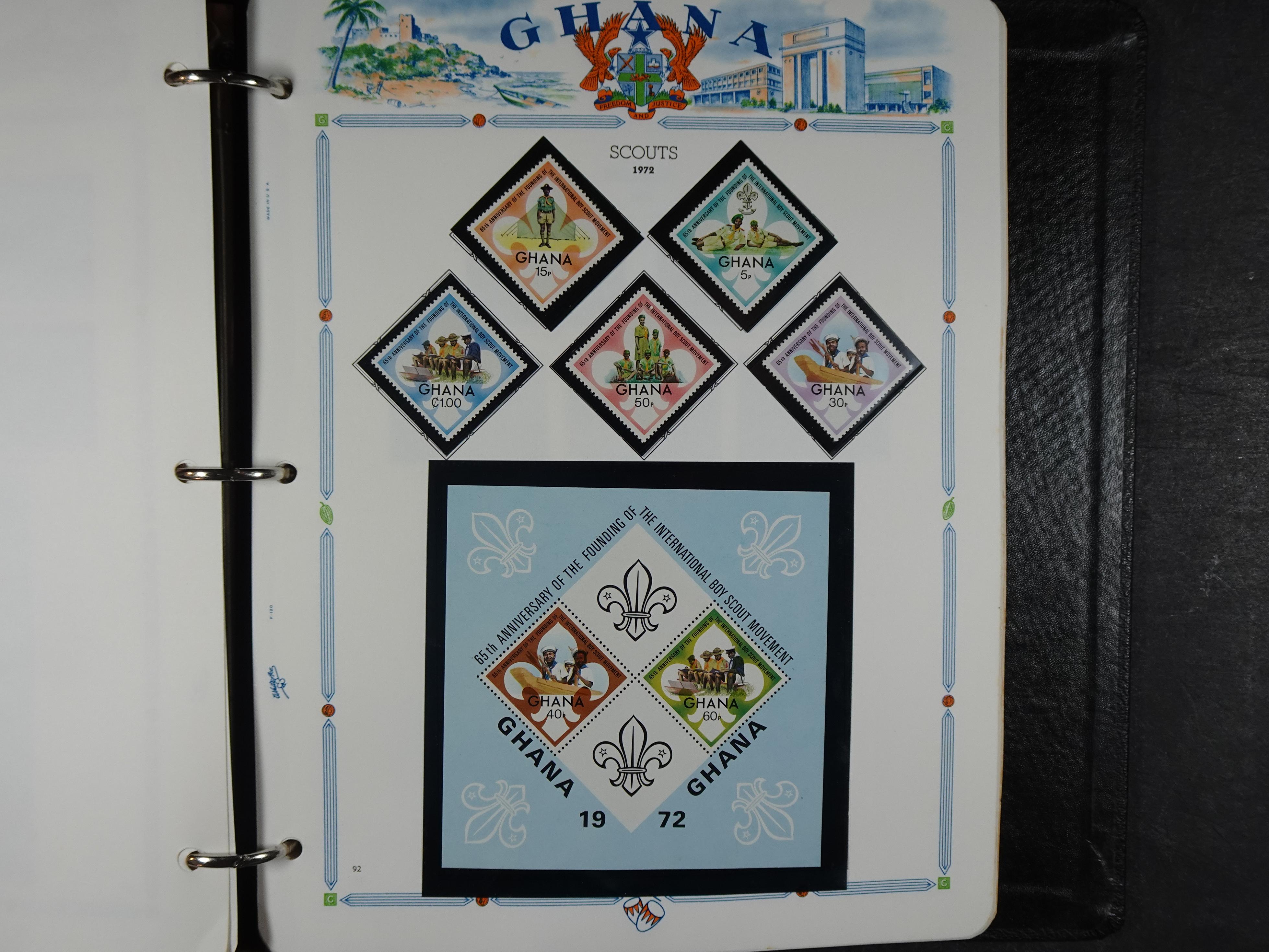 Mooie collectie t/m 1980 compleet en enkel blokje/ serie gestempeld. 89