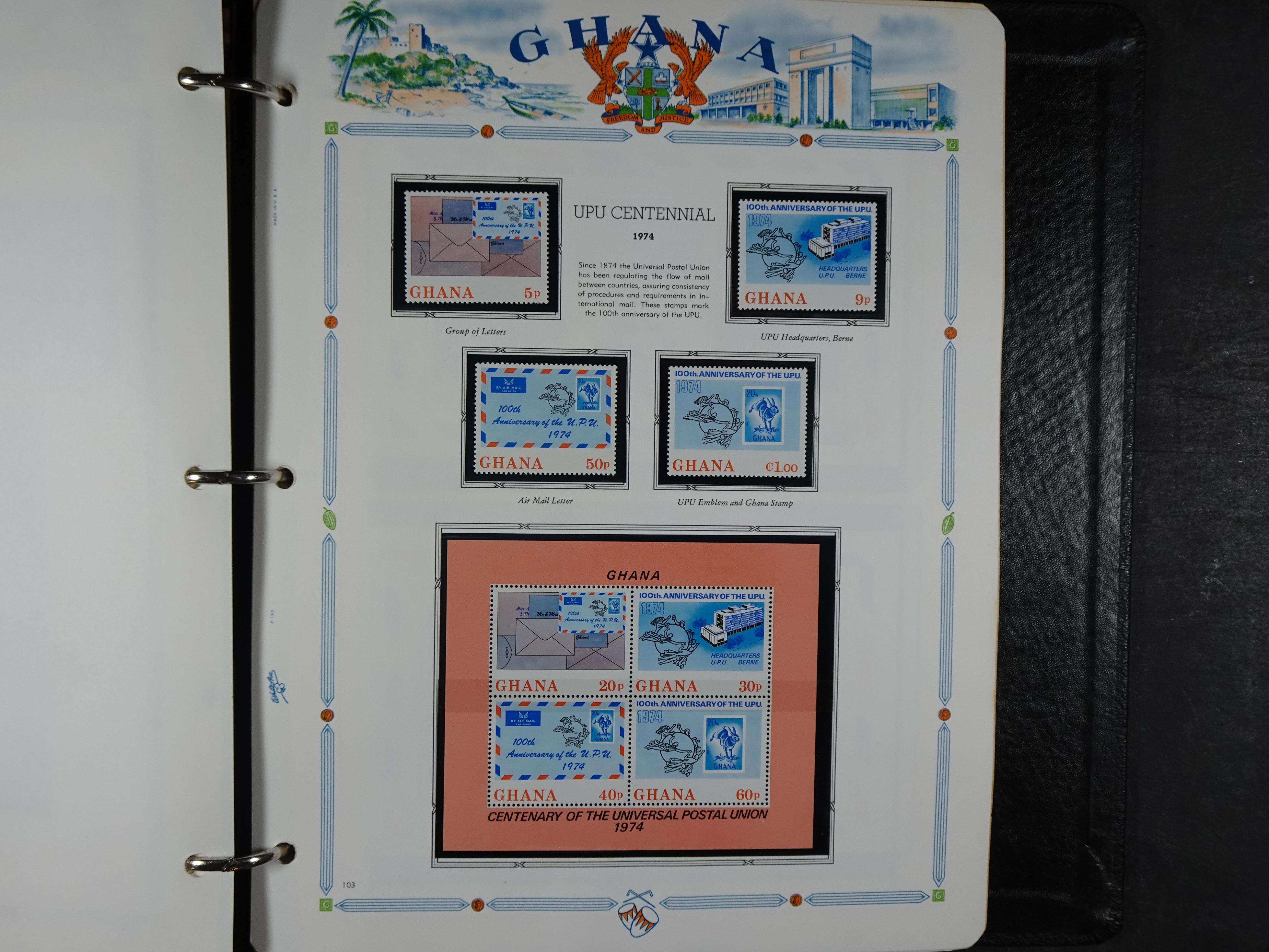 Mooie collectie t/m 1980 compleet en enkel blokje/ serie gestempeld. 100