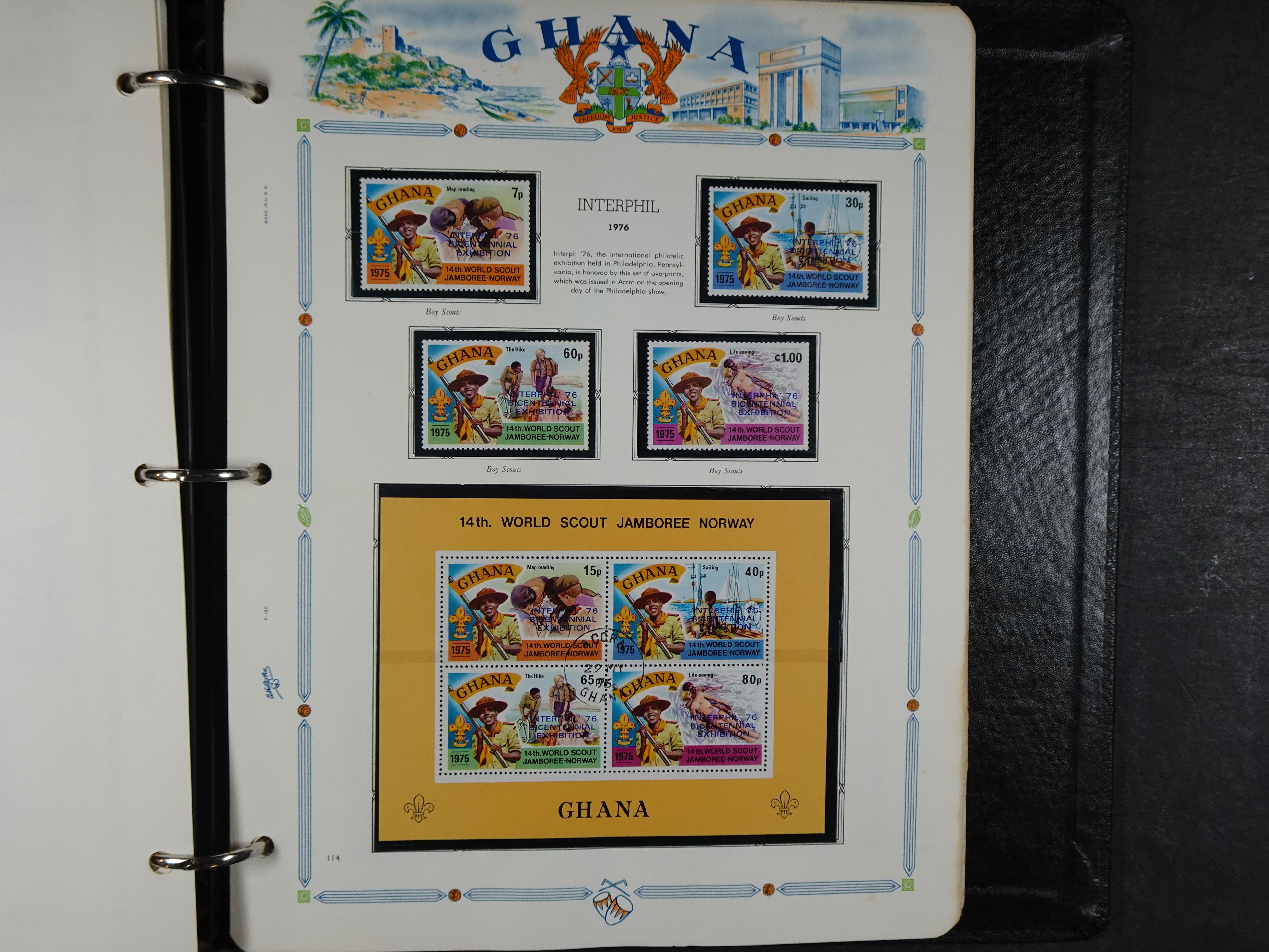 Mooie collectie t/m 1980 compleet en enkel blokje/ serie gestempeld. 117